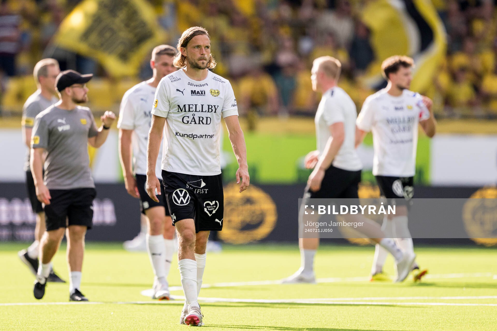 Mjällbys Tom Pettersson deppar