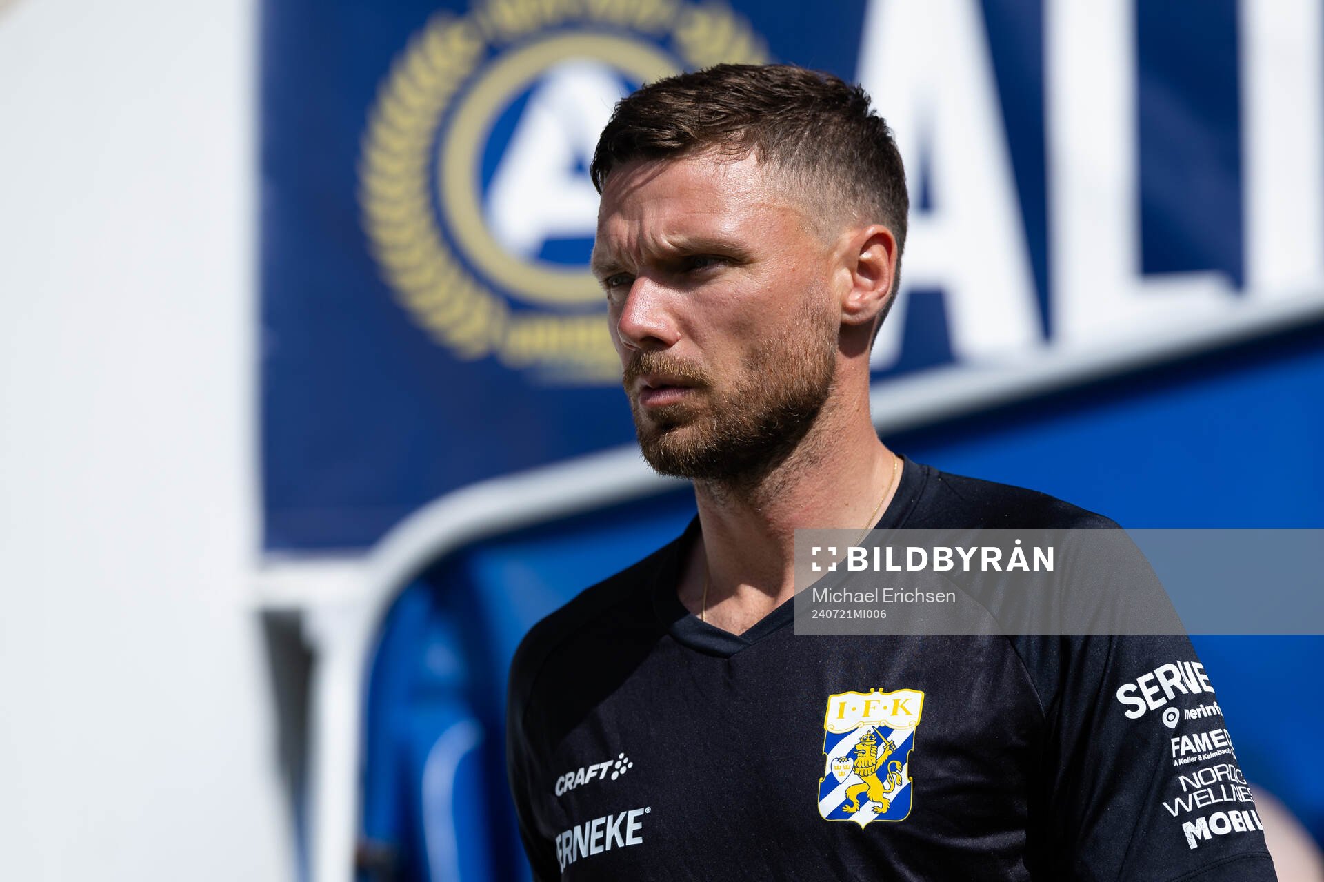 IFK Göteborgs spelarutvecklare Marcus Berg innan