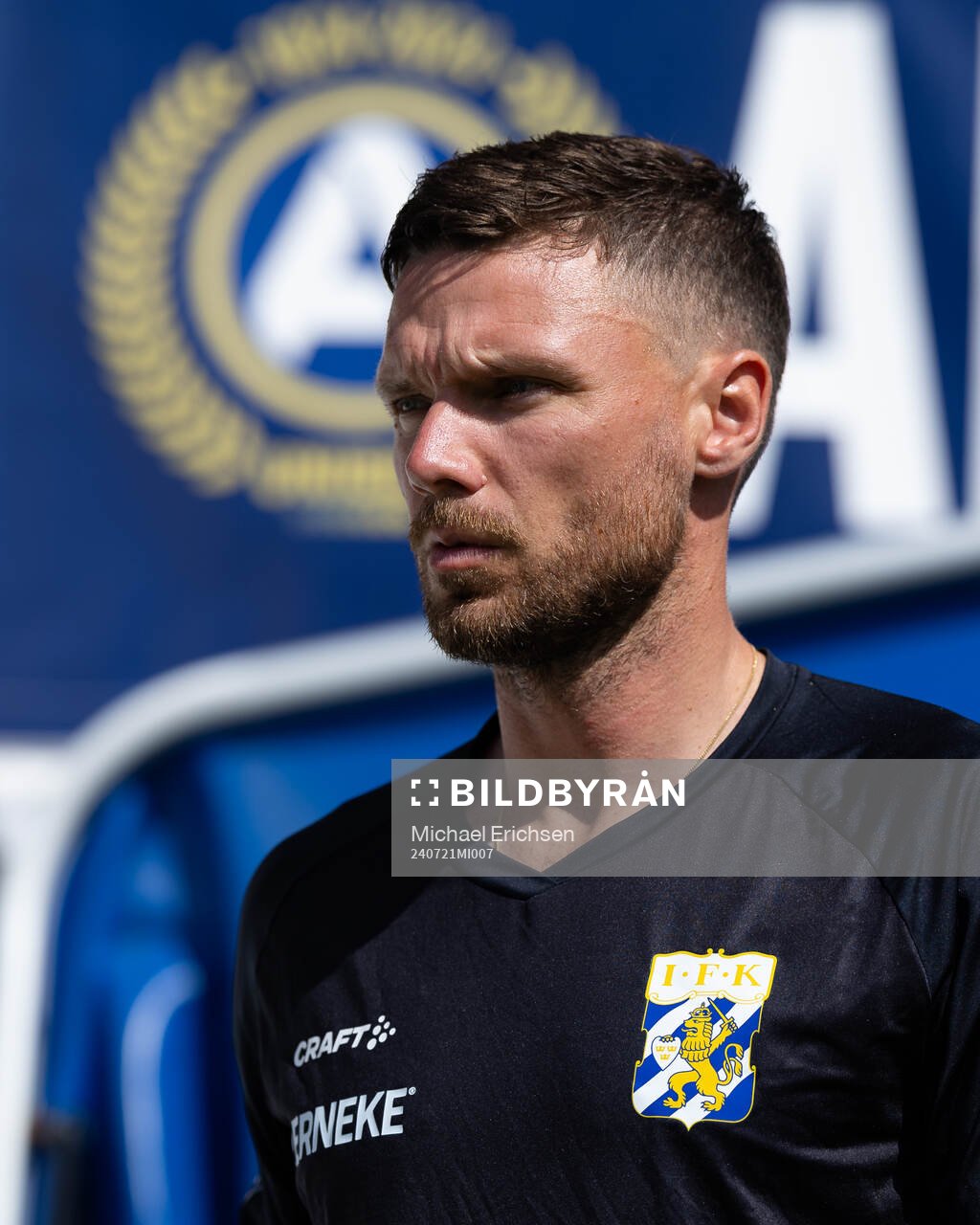 IFK Göteborgs spelarutvecklare Marcus Berg innan