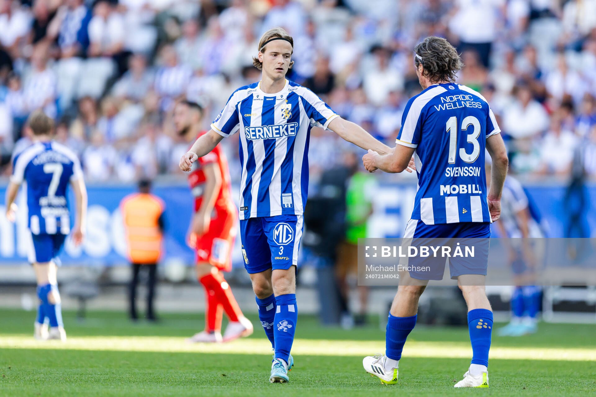 IFK Göteborgs August Erlingmark och Gustav Svensson