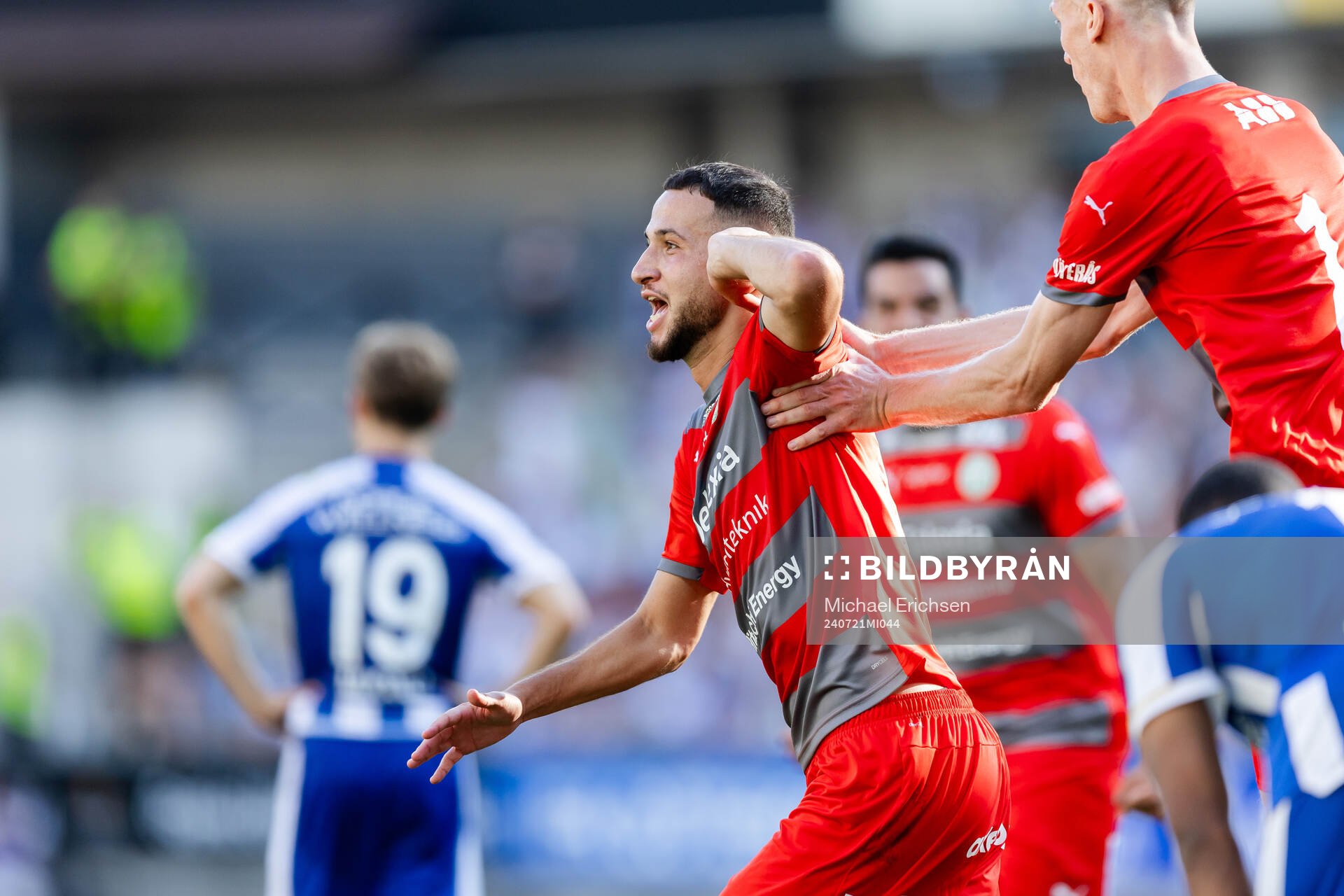 Västerås Abdelrahman Boudah Saidi jublar