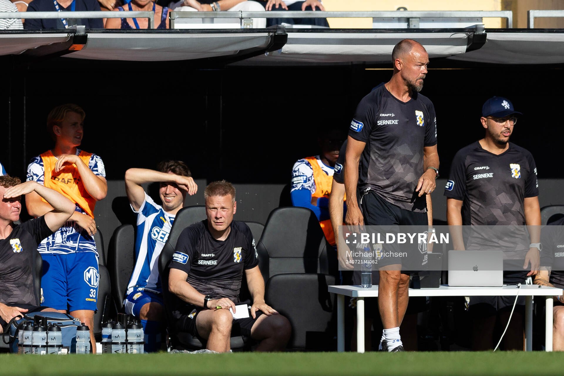 IFK Göteborgs tränare Stefan Billborn och assisterande