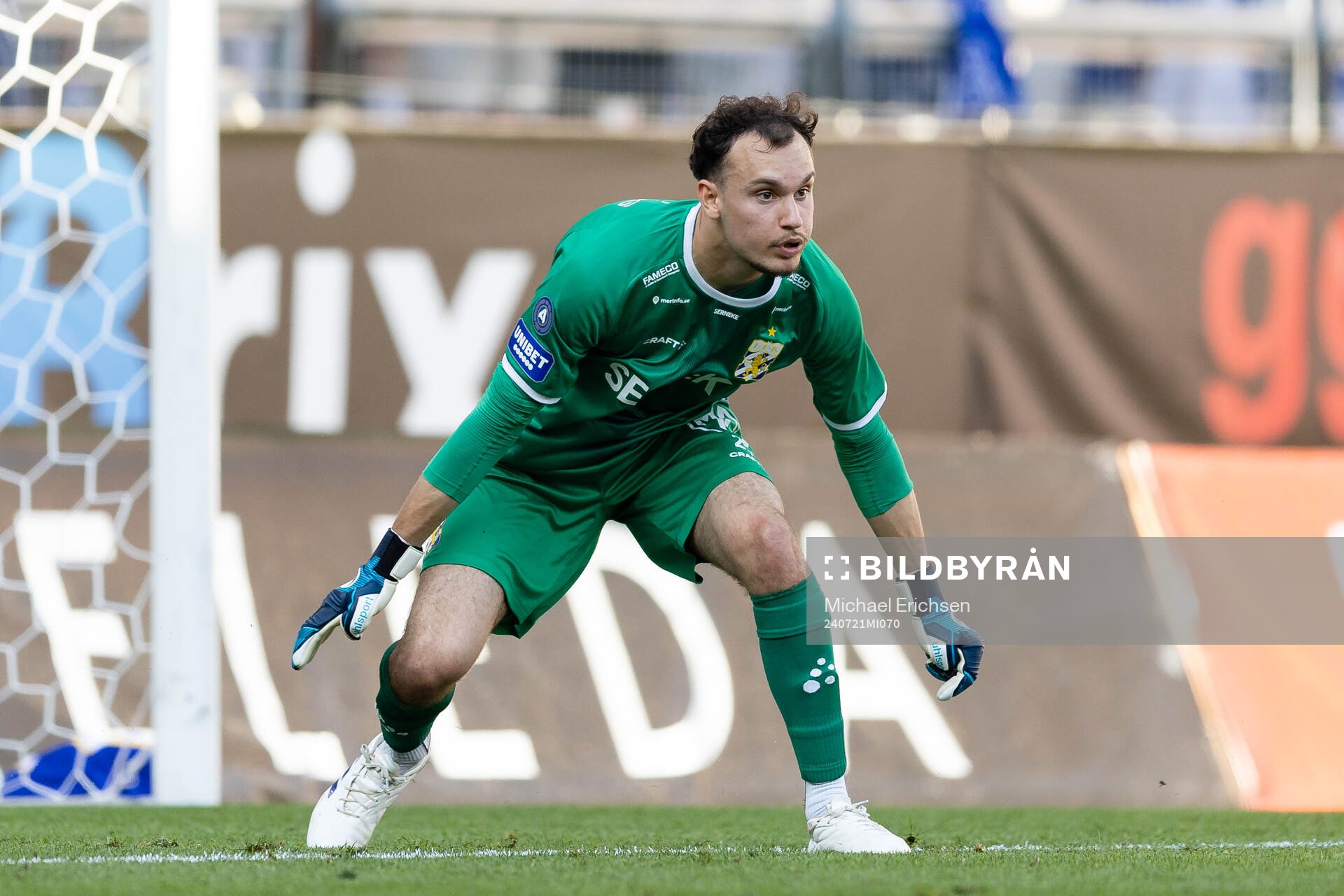 IFK Göteborgs målvakt Elis Bishesari
