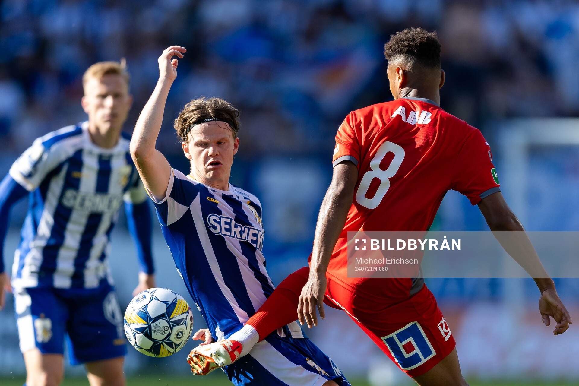 IFK Göteborgs Kolbeinn Thordarson och Västerås Mattéo