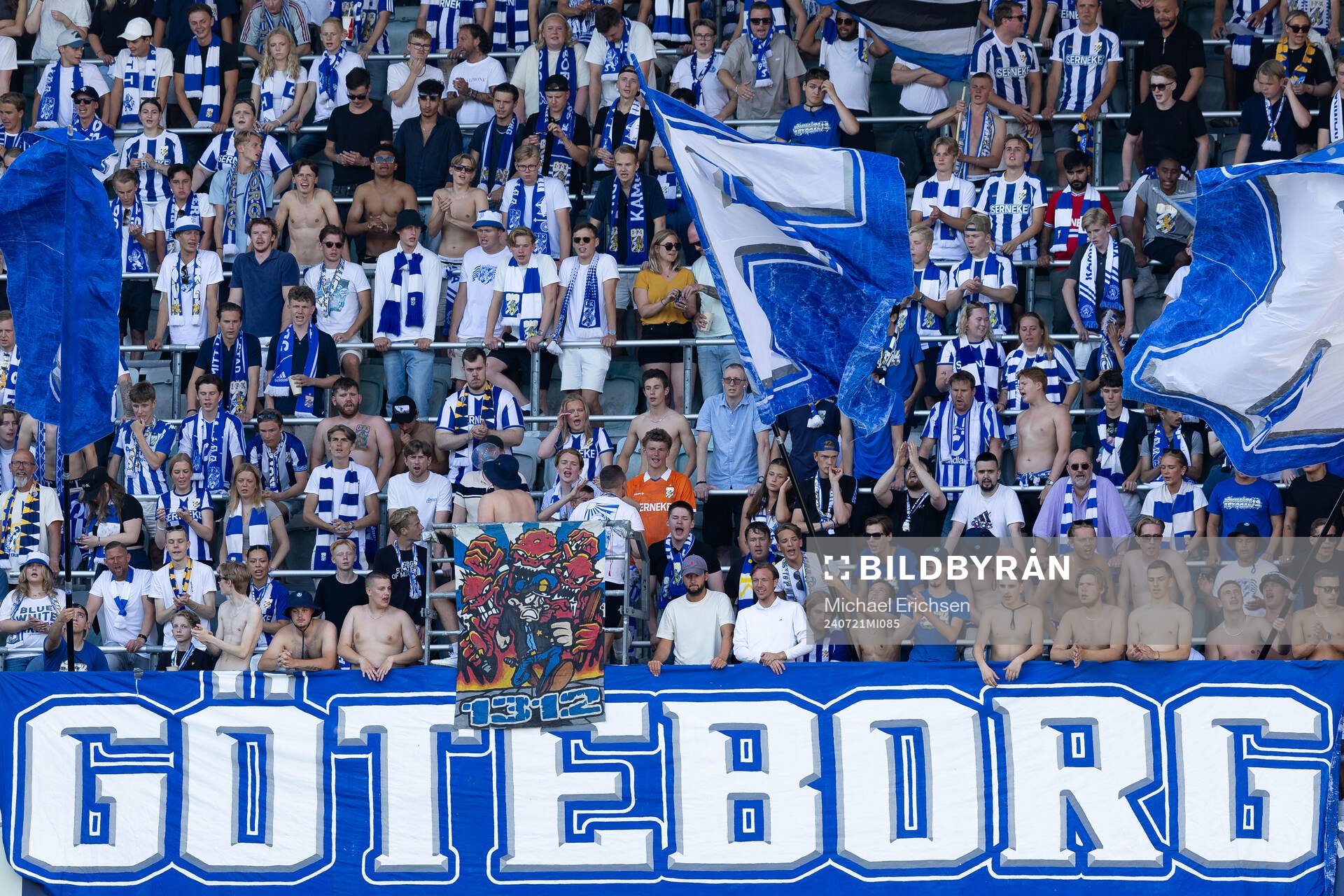 under fotbollsmatchen i Allsvenskan mellan IFK Göteborg