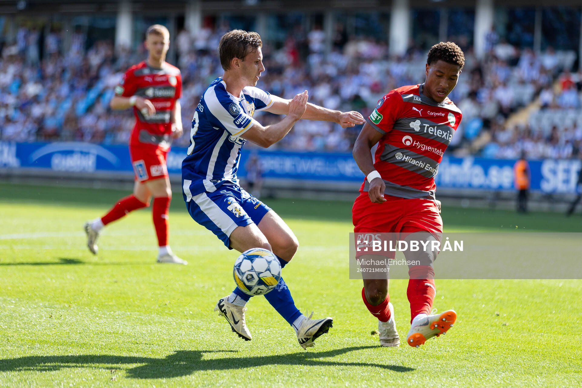 IFK Göteborgs Lucas Kåhed och Västerås Mikael Marques