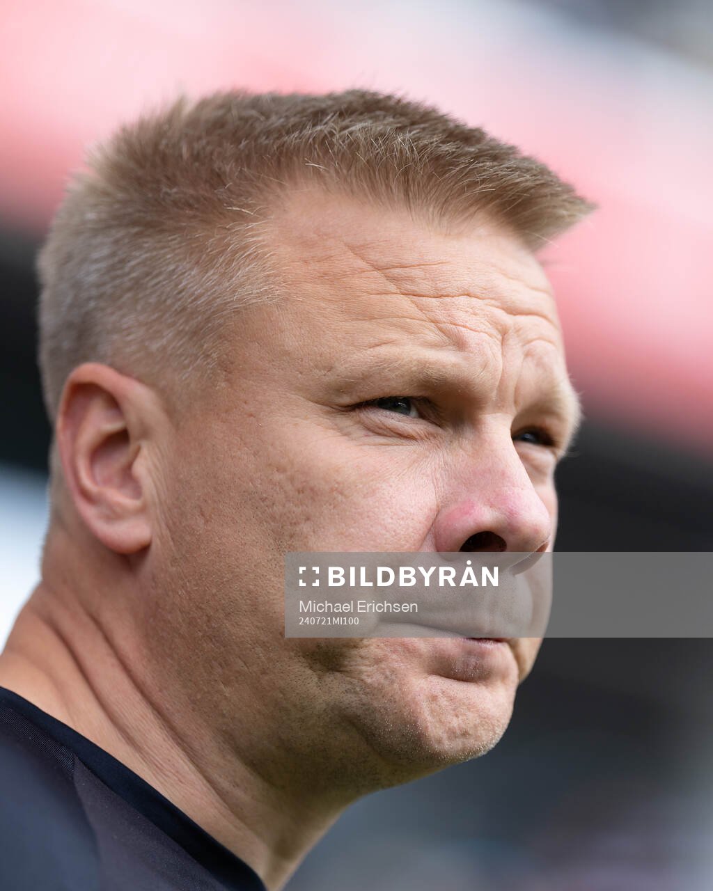 IFK Göteborgs tränare Stefan Billborn innan
