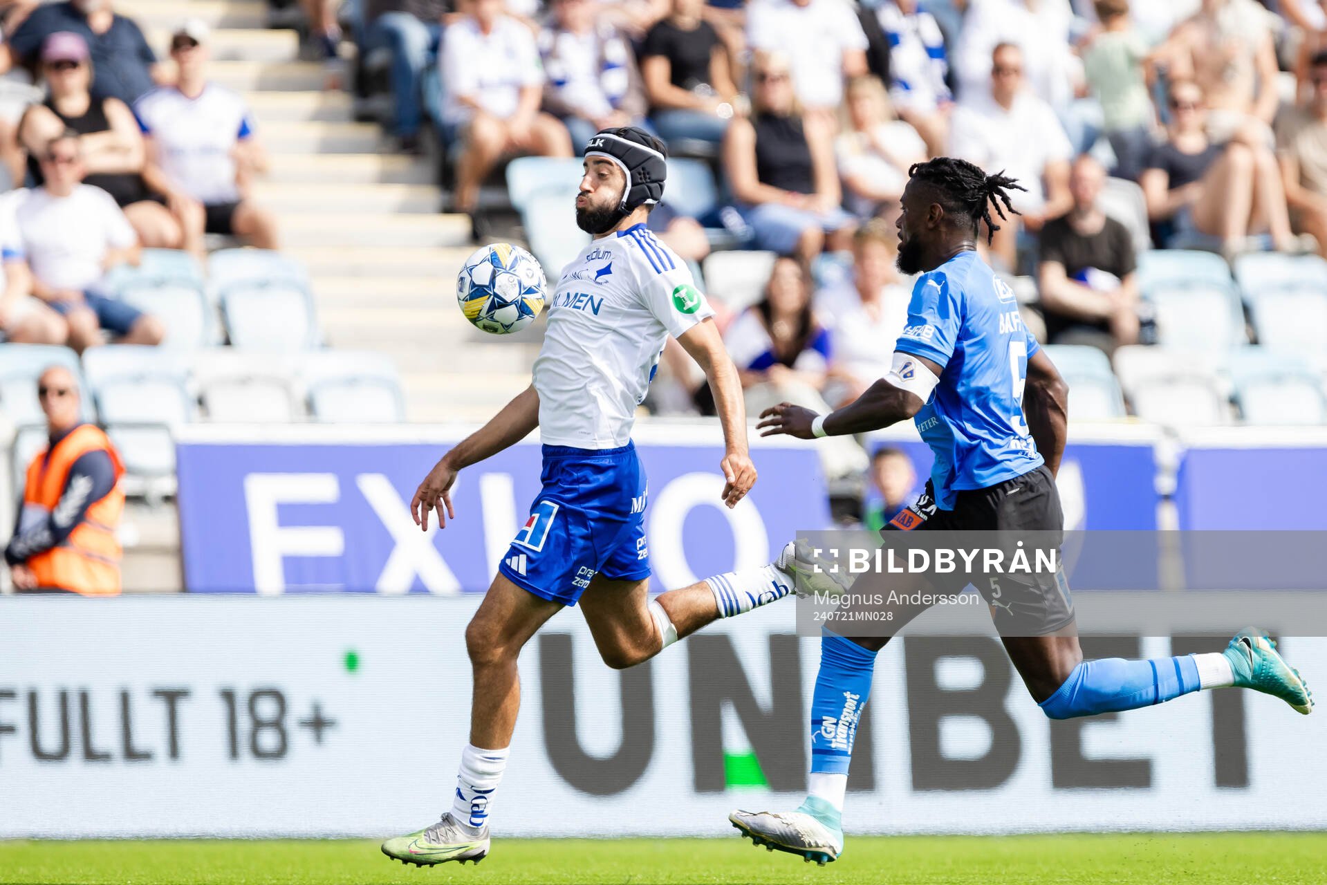 IFK Norrköpings Kristoffer Khazeni och Halmstads Joseph