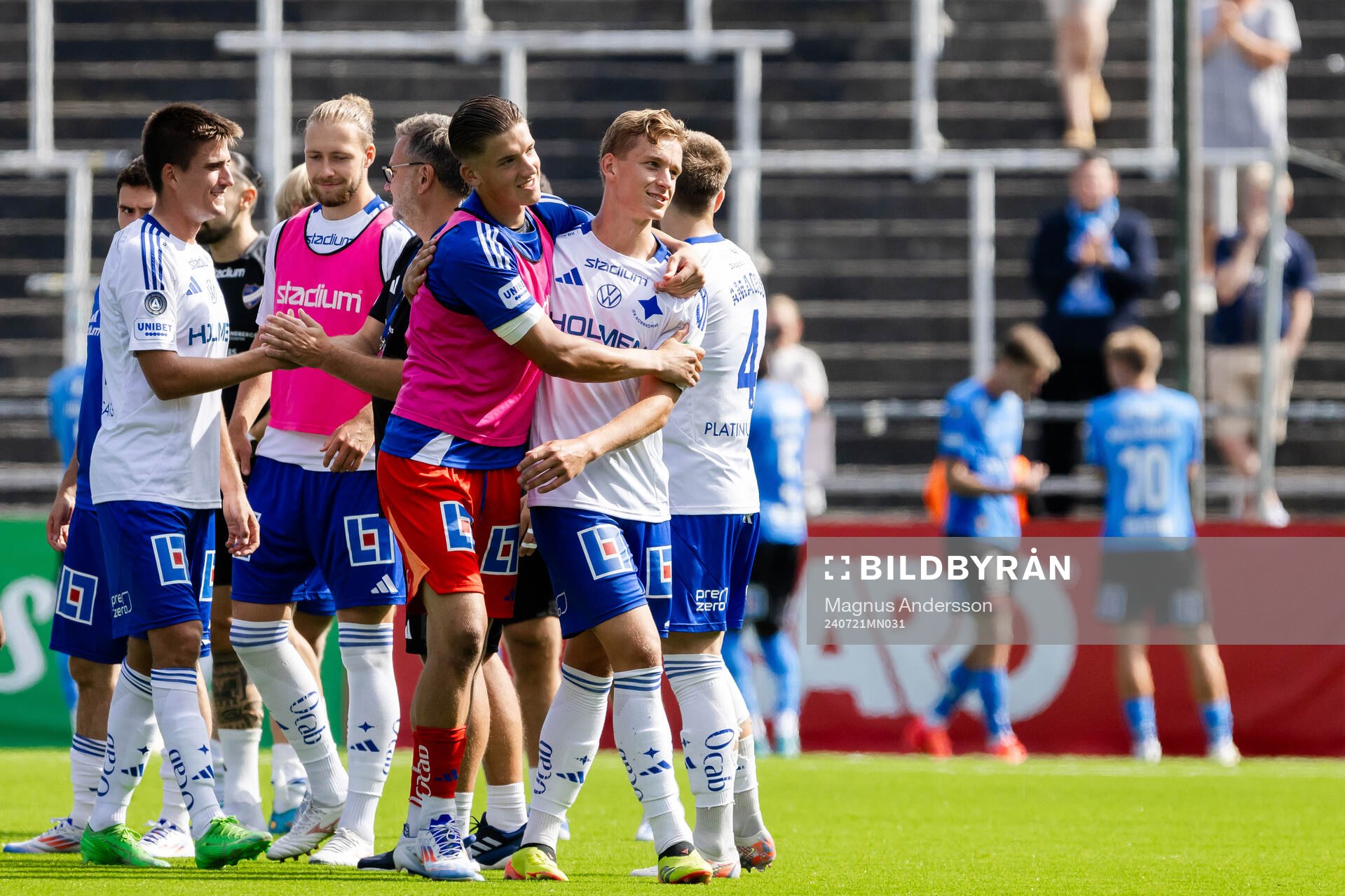 IFK Norrköpings spelare jublar
