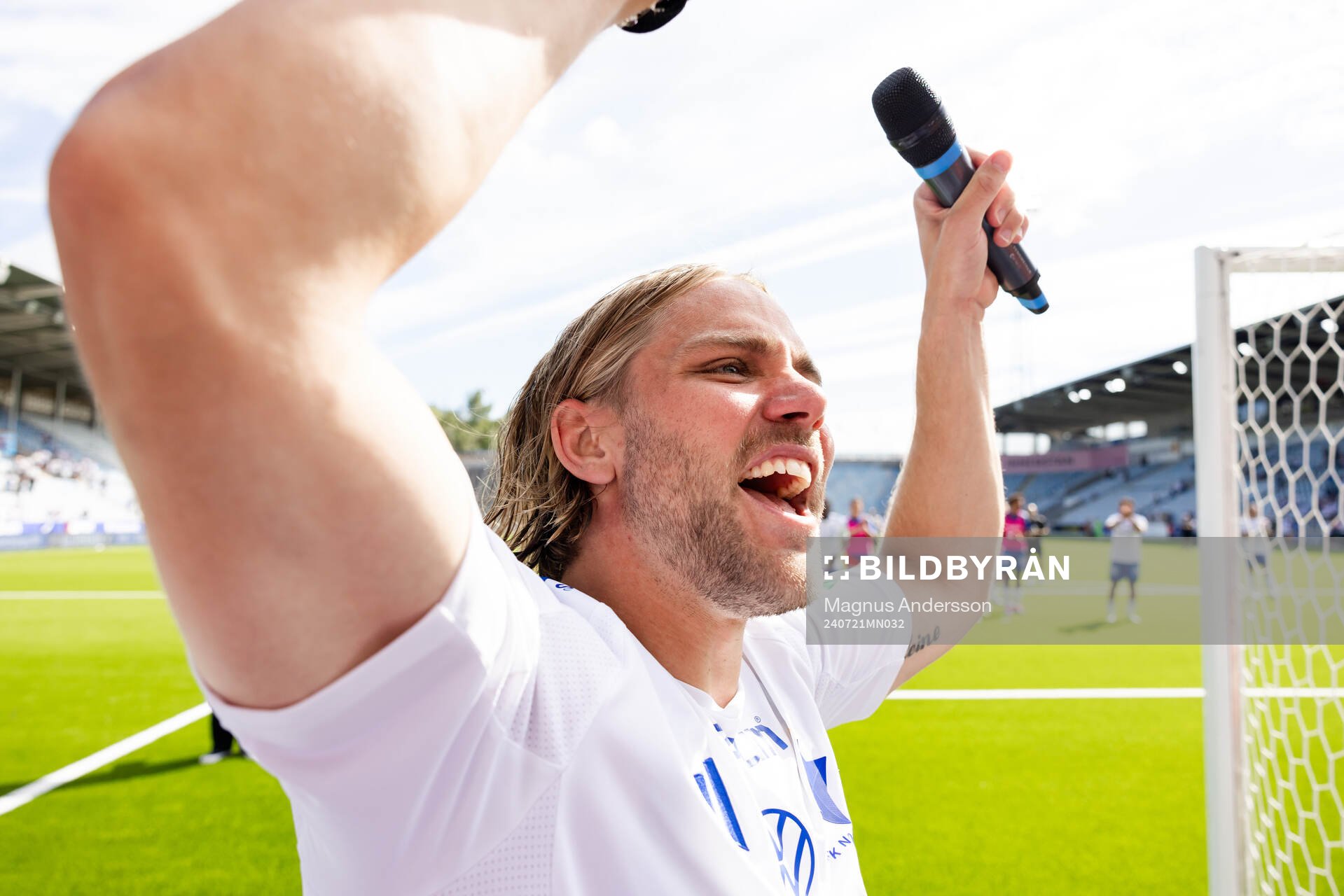 IFK Norrköpings Christoffer Nyman jublar
