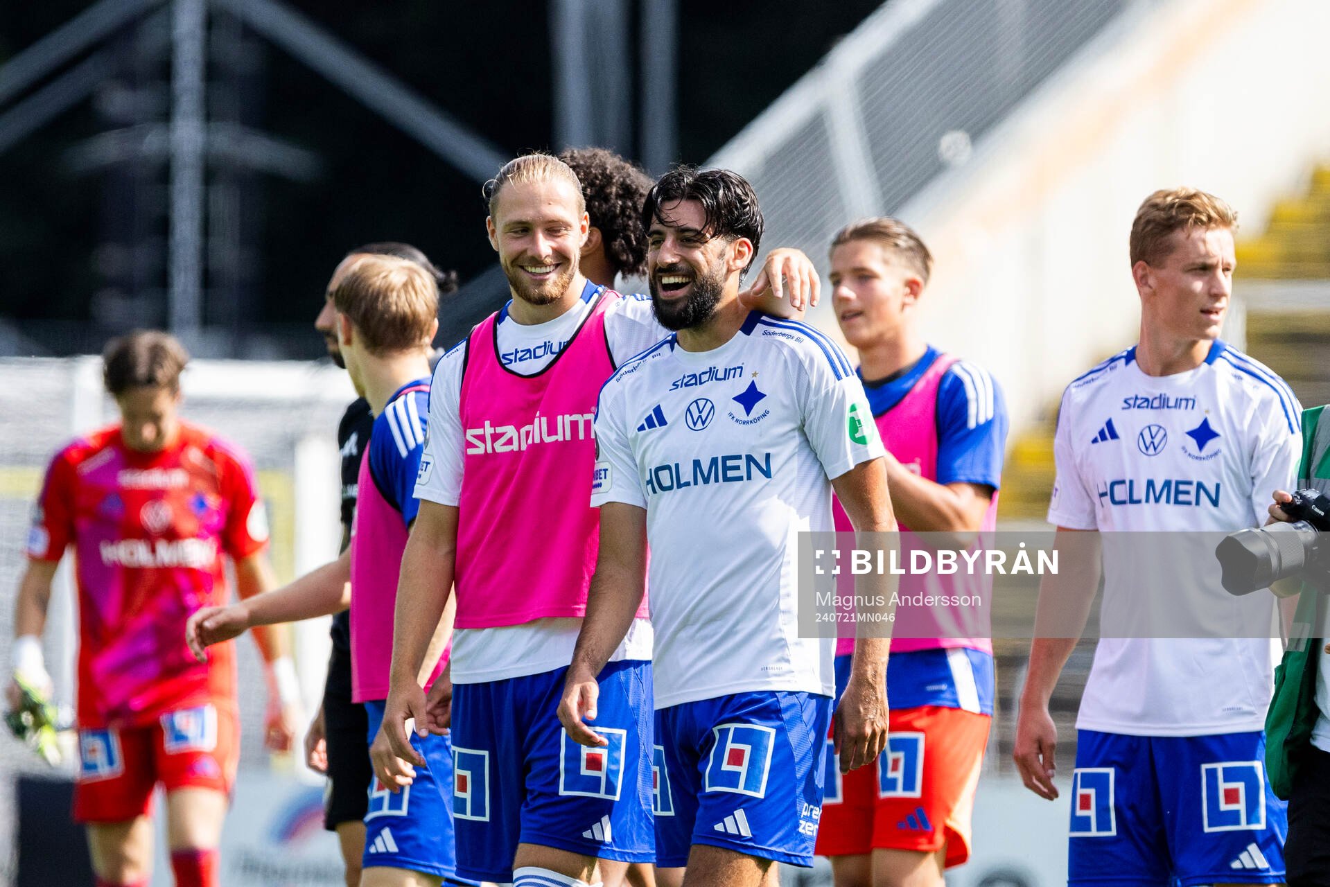 IFK Norrköpings Kevin Höög Jansson och Kristoffer