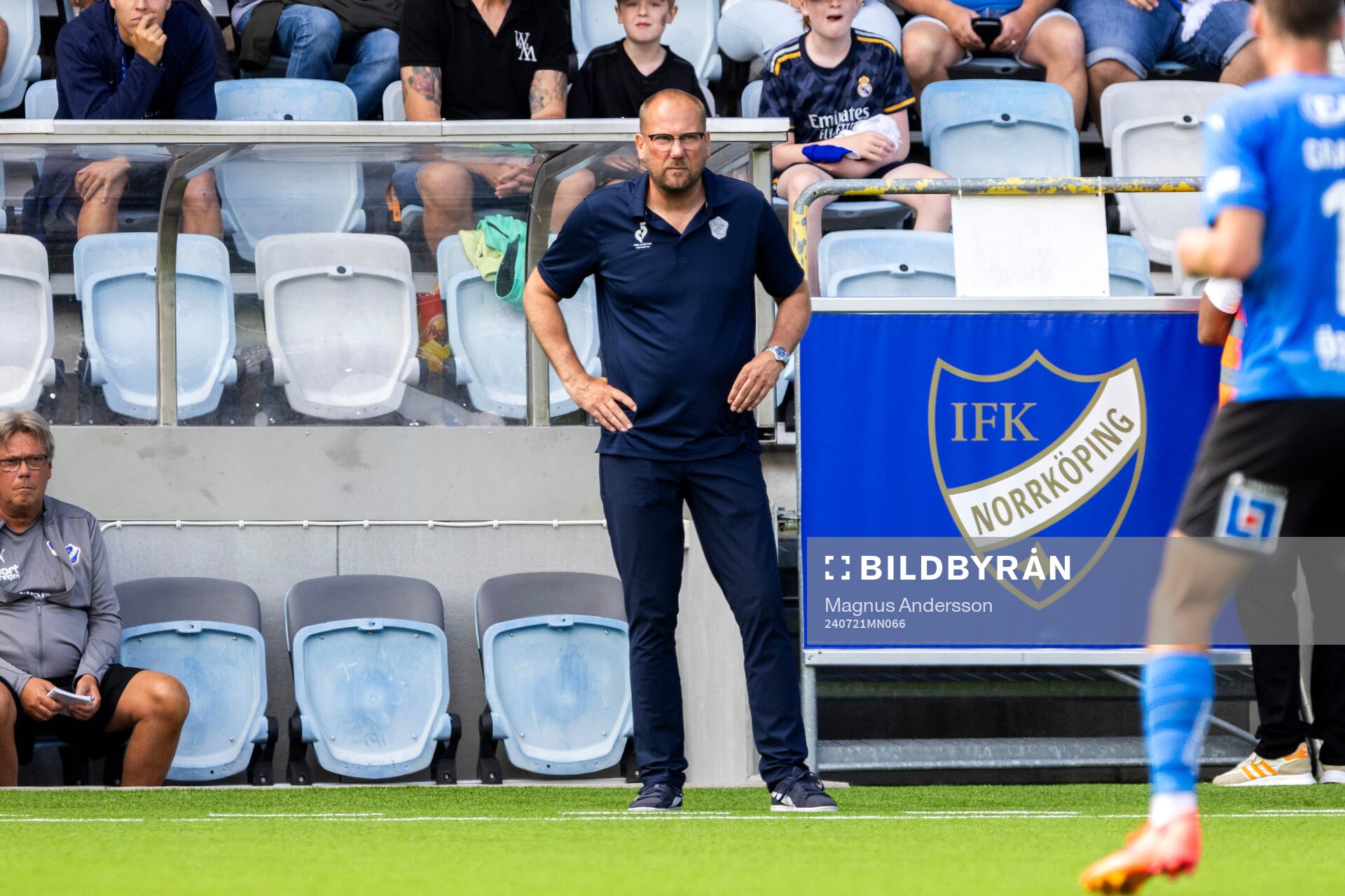 Halmstads tränare Magnus Haglund