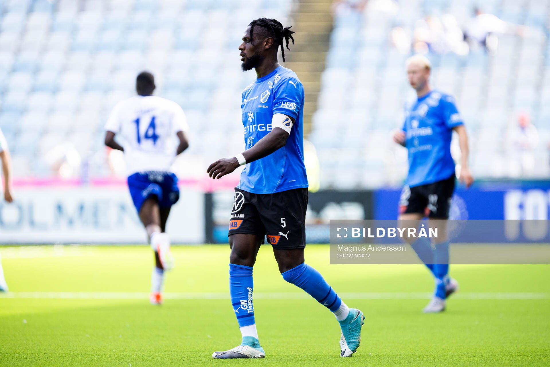 Halmstads Joseph Baffoe deppar