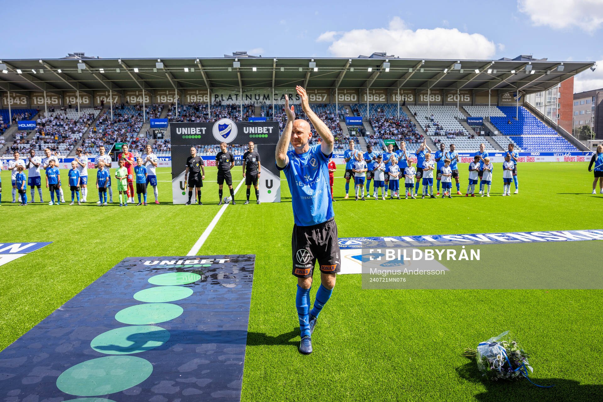 Halmstads Andreas Johansson uppmärksammas