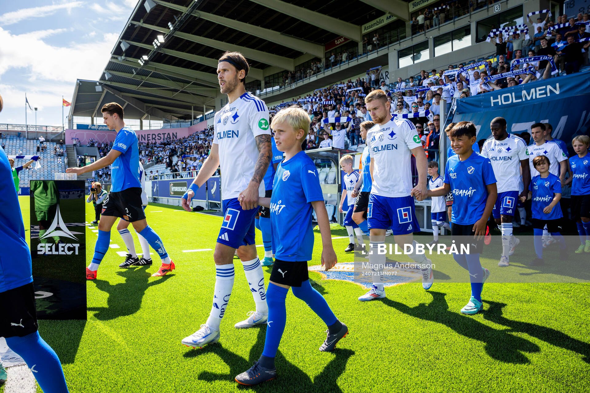 IFK Norrköpings Arnor Traustason och Dino Salihovic