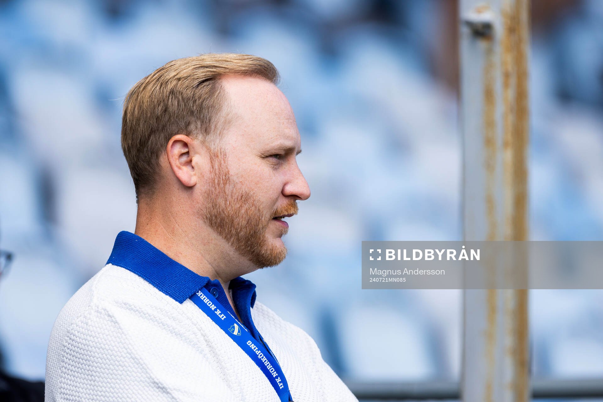 IFK Norrköpings ordförande Sakarias Mårdh