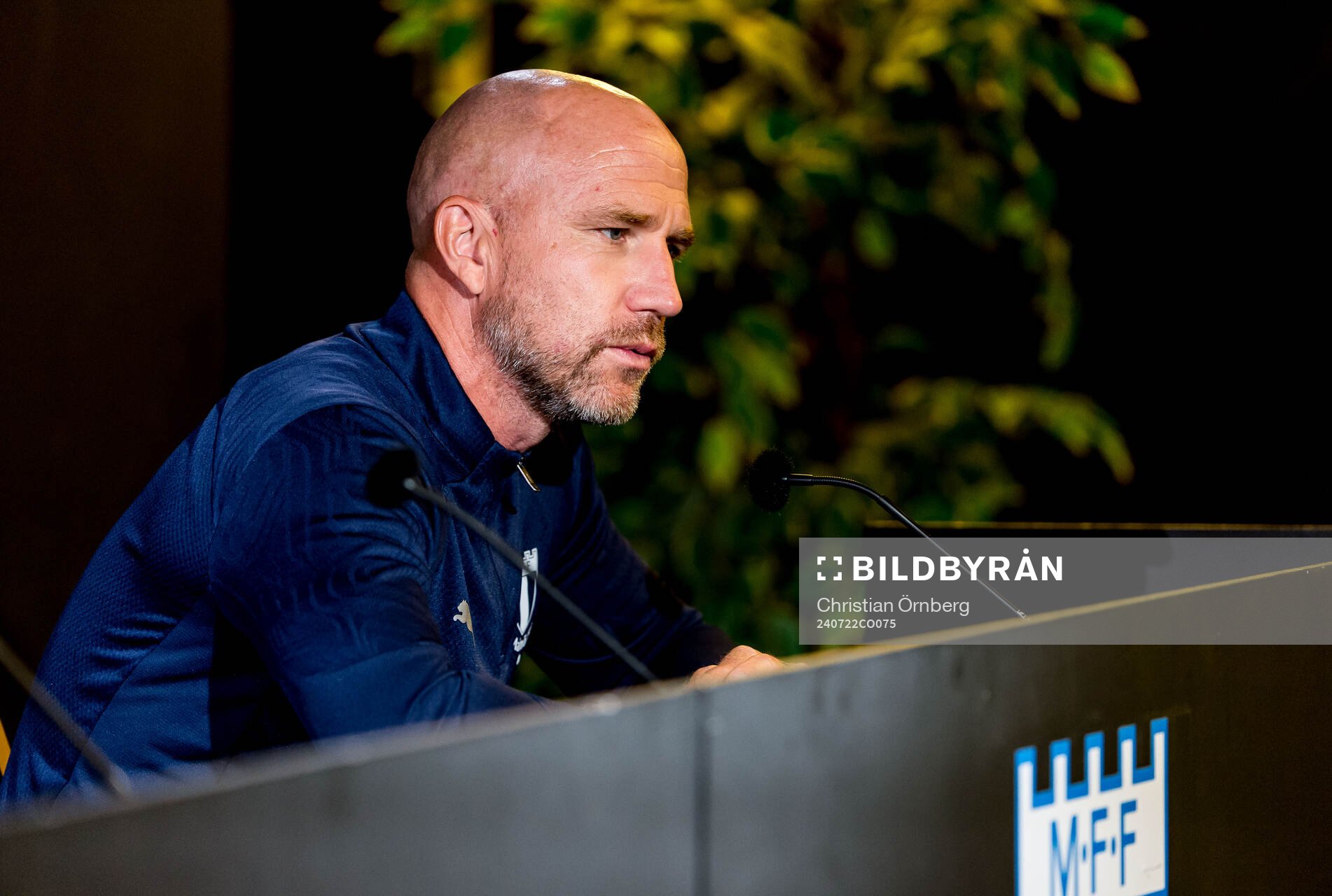 Head coach Henrik Rydström of Malmö FF