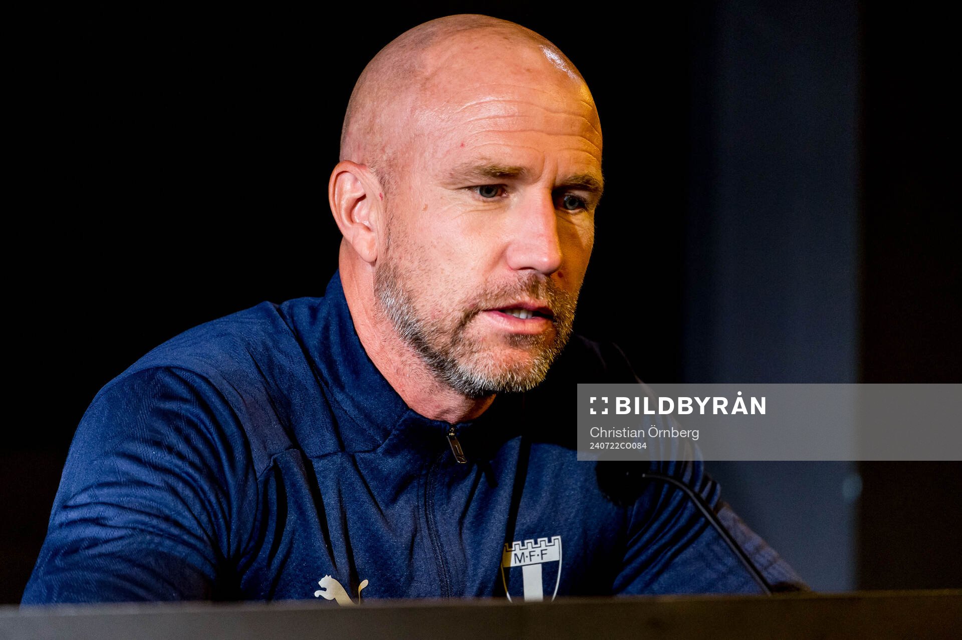 Head coach Henrik Rydström of Malmö FF