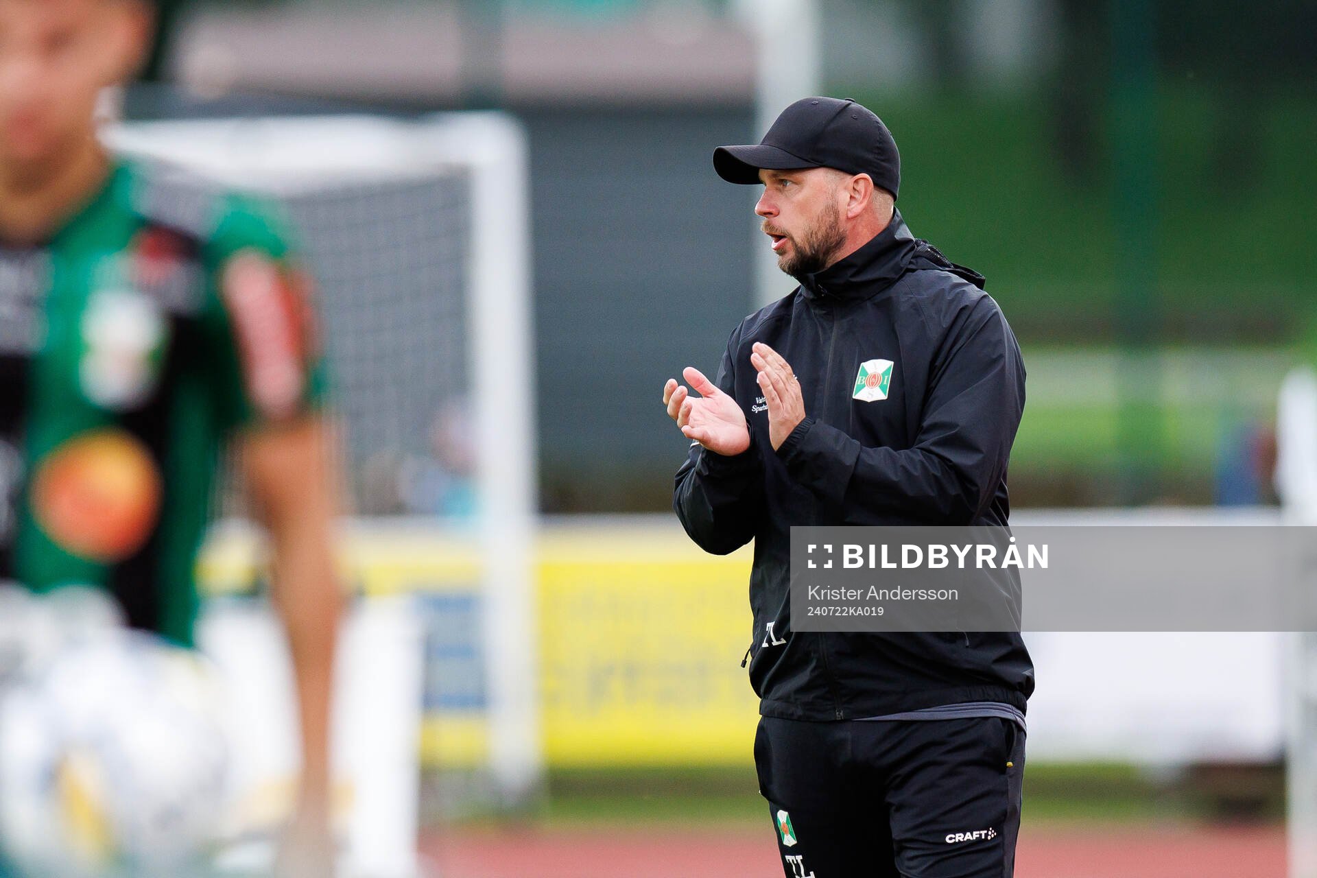 Varbergs tränare Tobias Linderoth