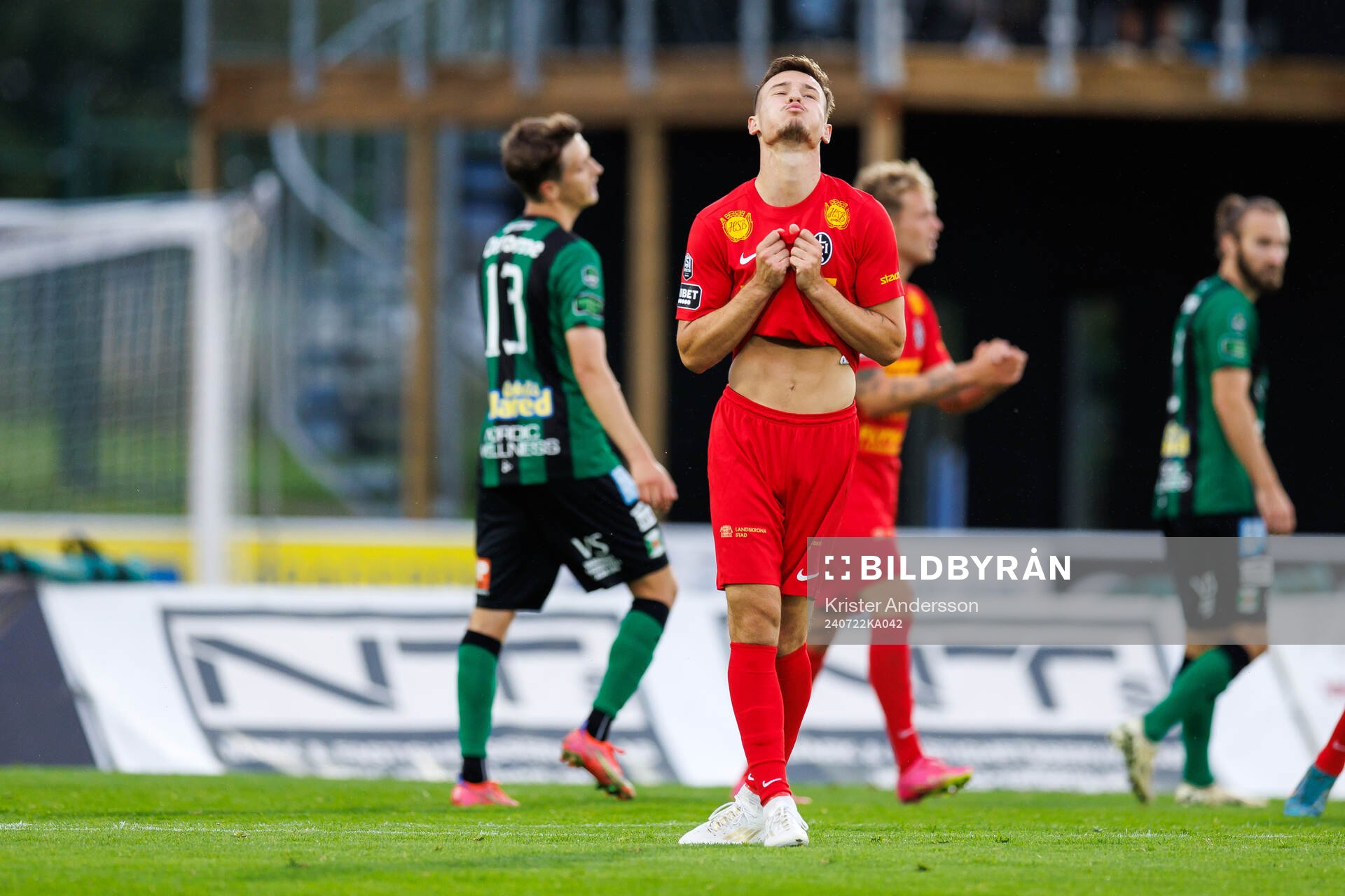 Landskronas Robin Dzabic deppar