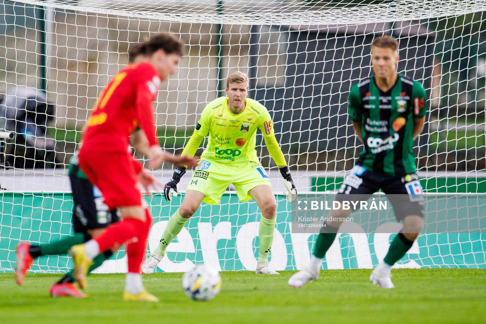 Varbergs målvakt Fredrik Andersson
