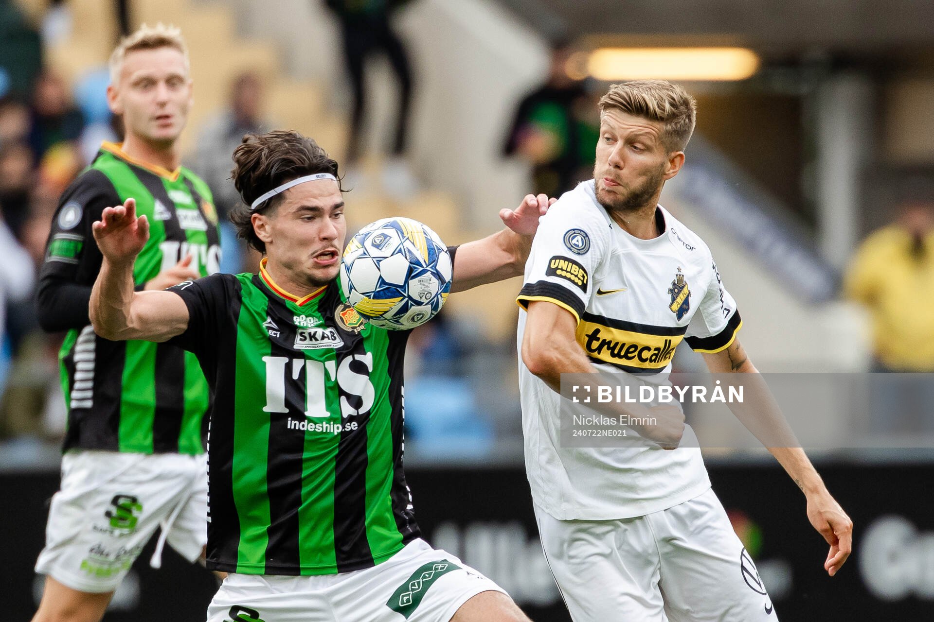 GAIS William Milovanovic och AIKs Anton Salétros