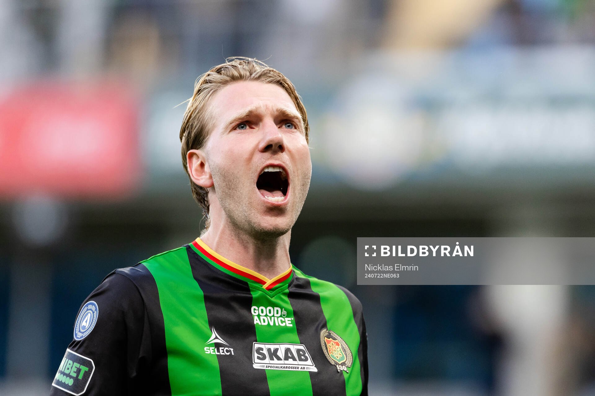 GAIS August Wängberg jublar