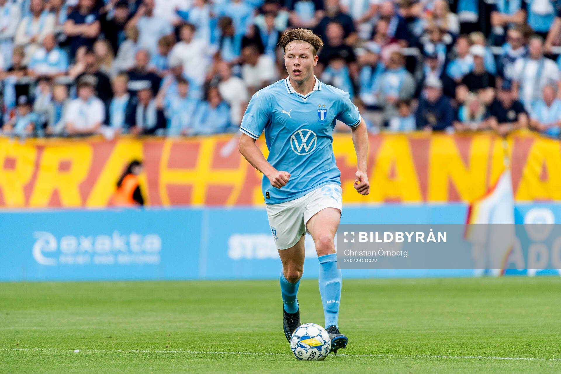 Nils Zetterström of Malmö FF