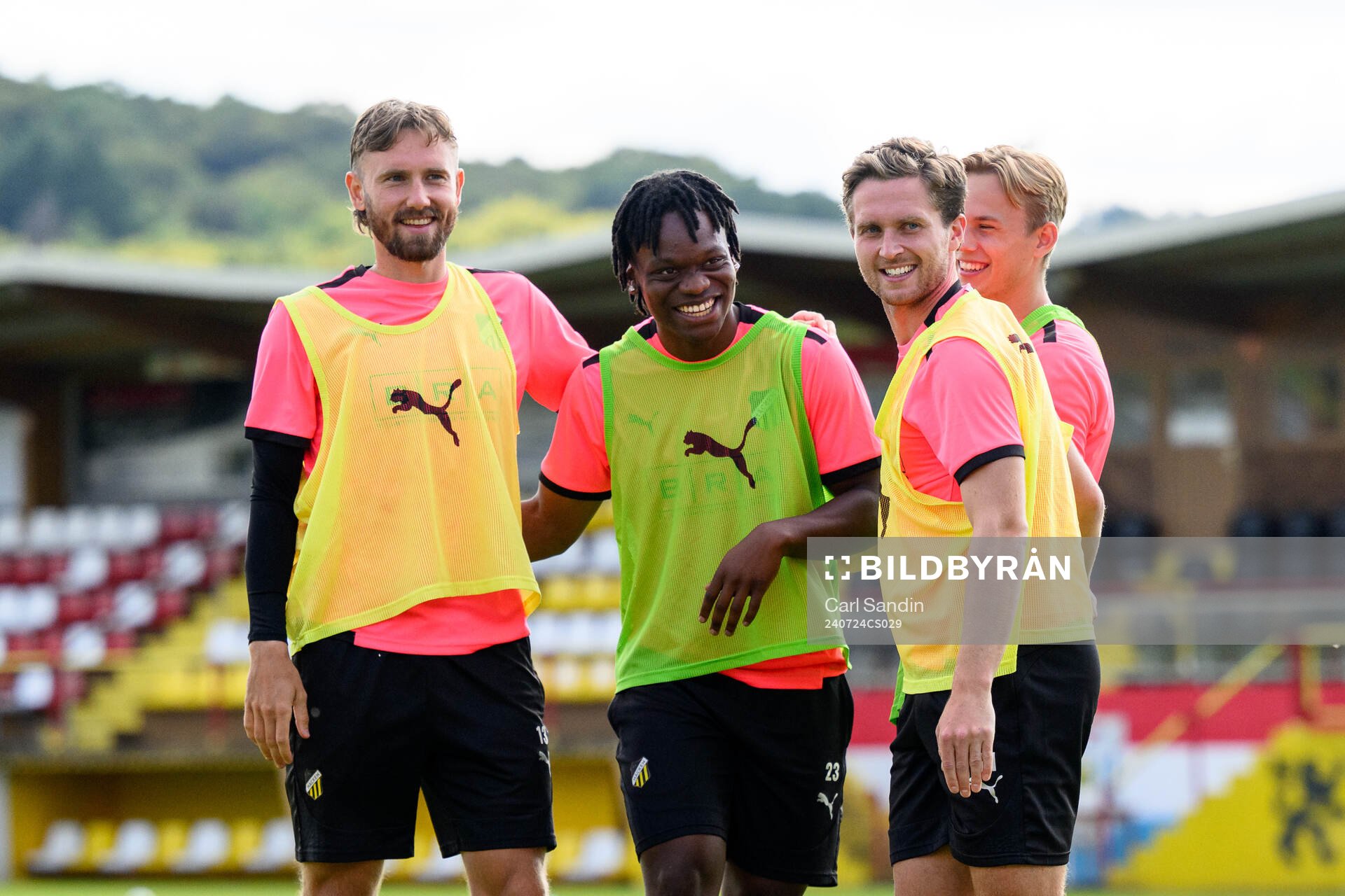 Simon Sandberg, Jeremy Agbonifo and Adam Lundkvist