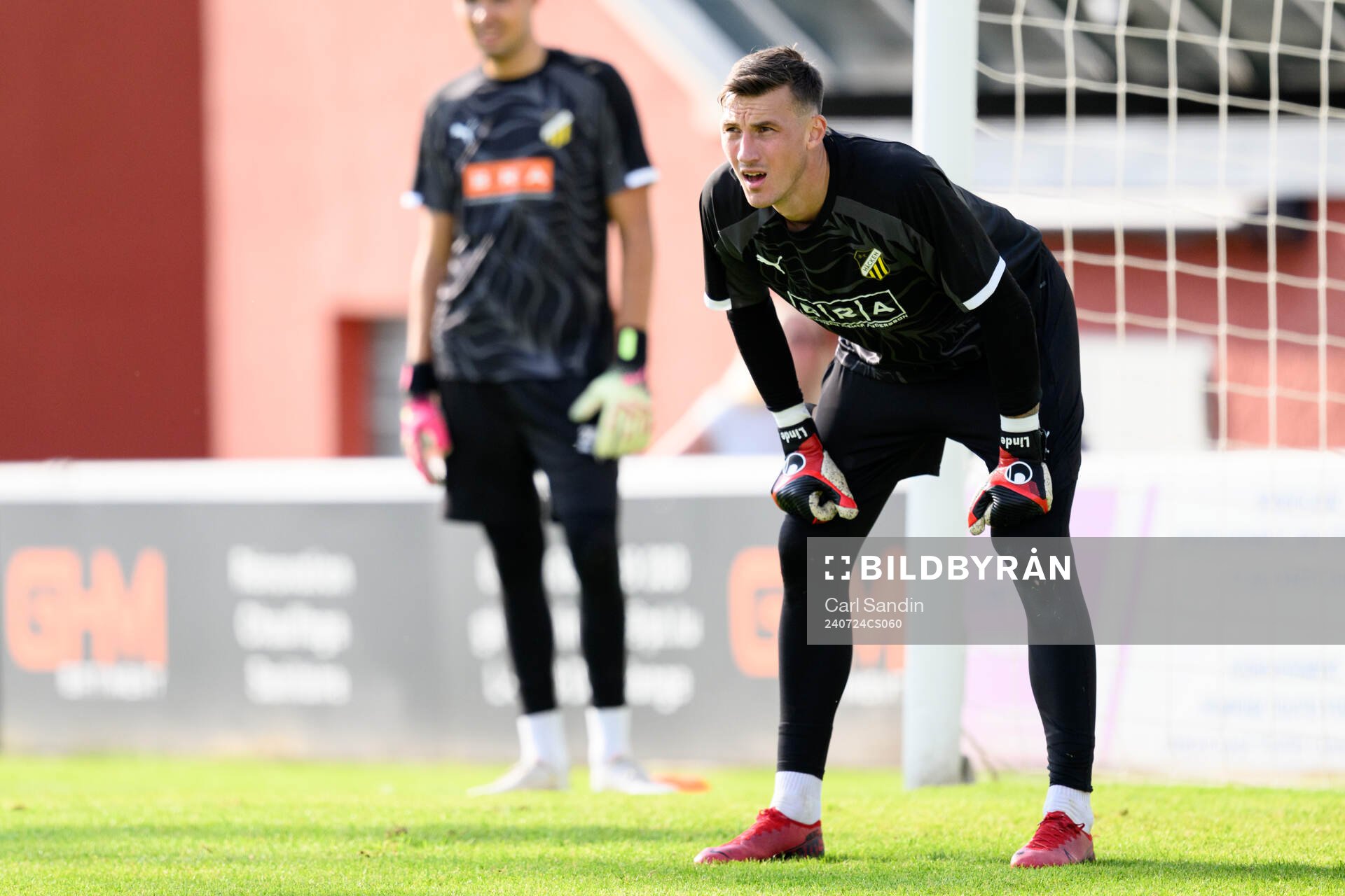 Goalkeeper Andreas Linde