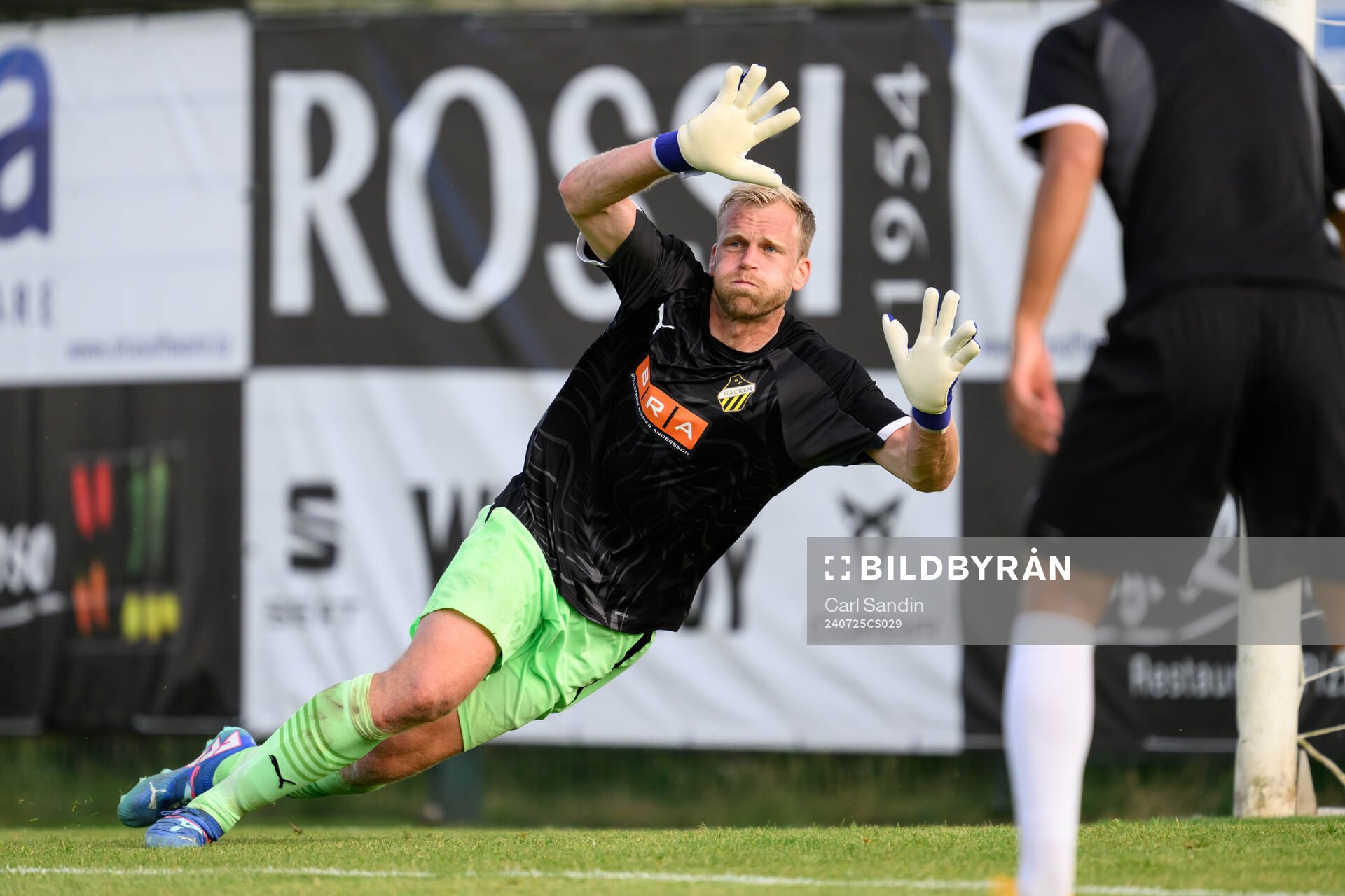 goalkeeper Peter Abrahamsson of Häcken