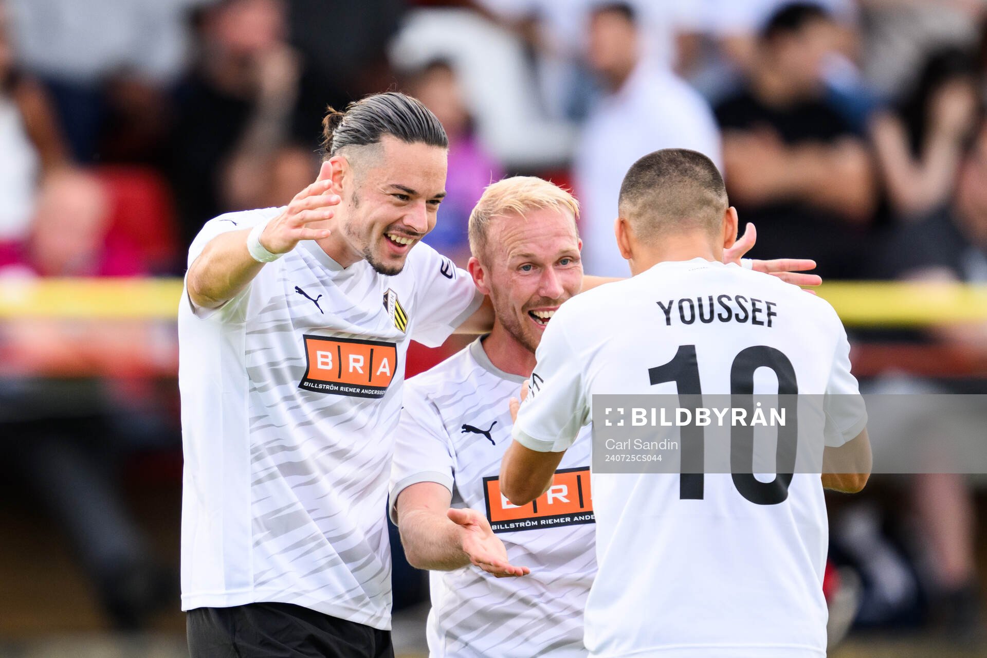 Amor Layouni, Mikkel Rygaard Jensen and Ali Youssef of