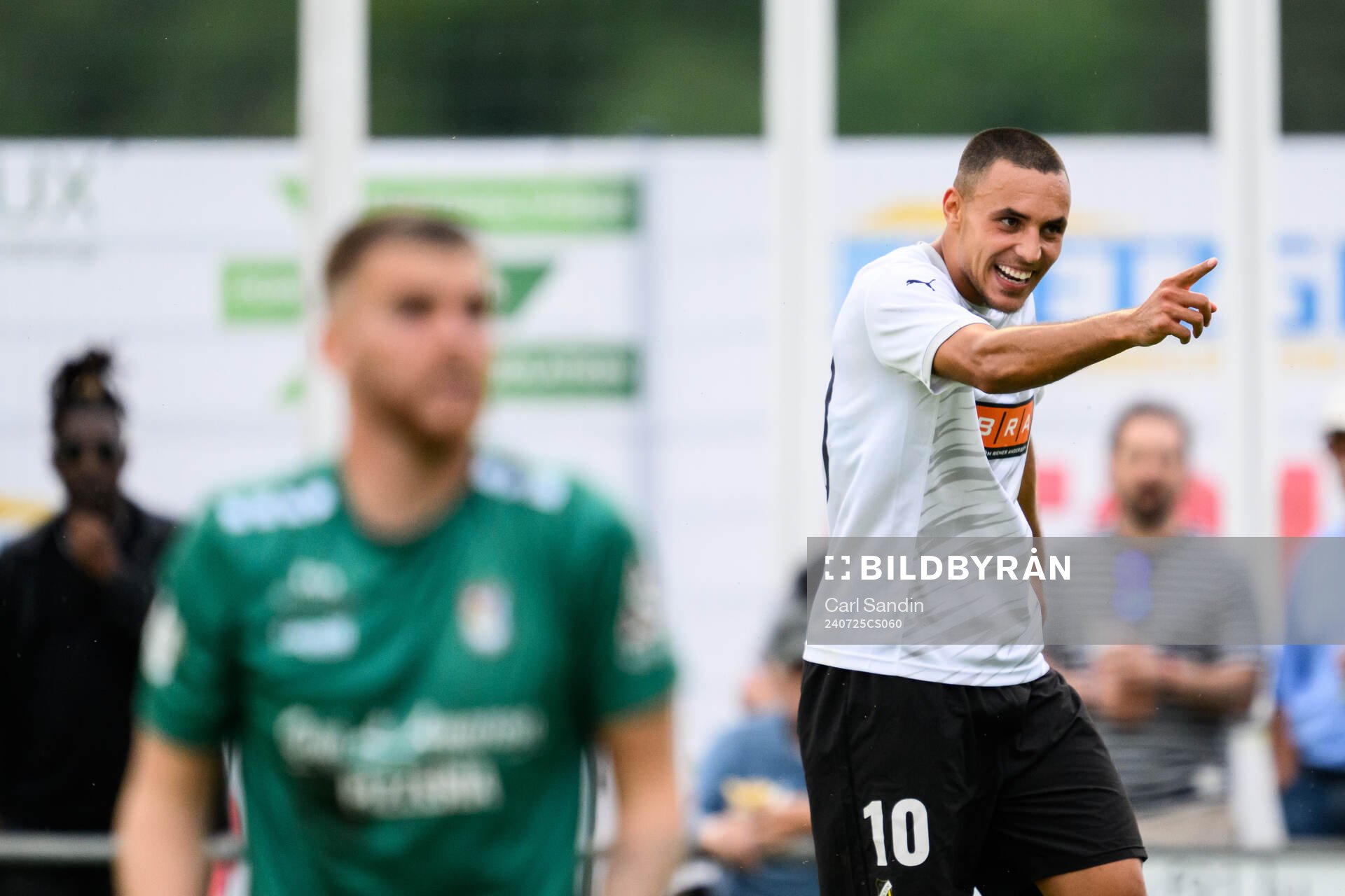 Ali Youssef of Häcken celebrates
