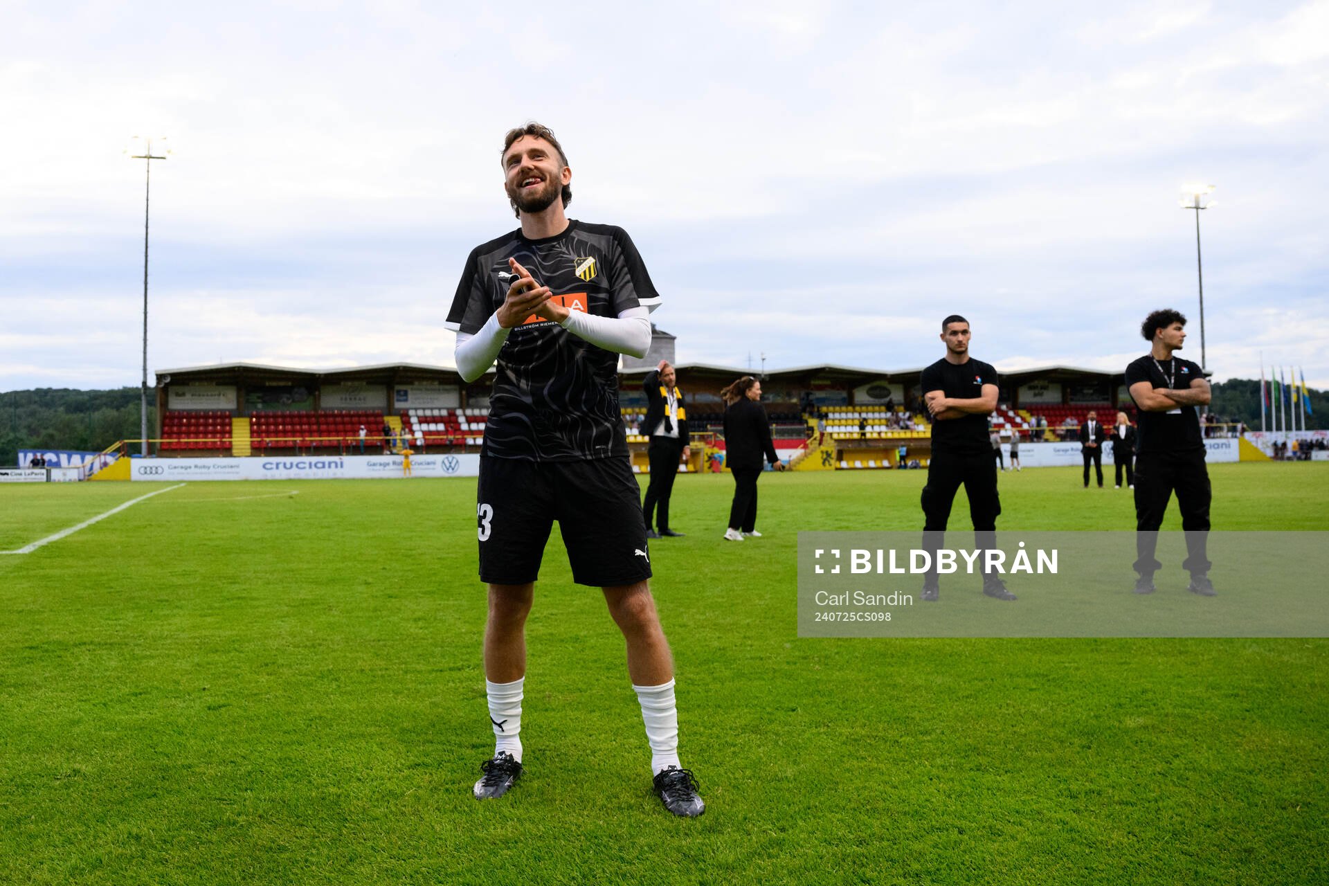 Simon Sandberg of Häcken celebrates