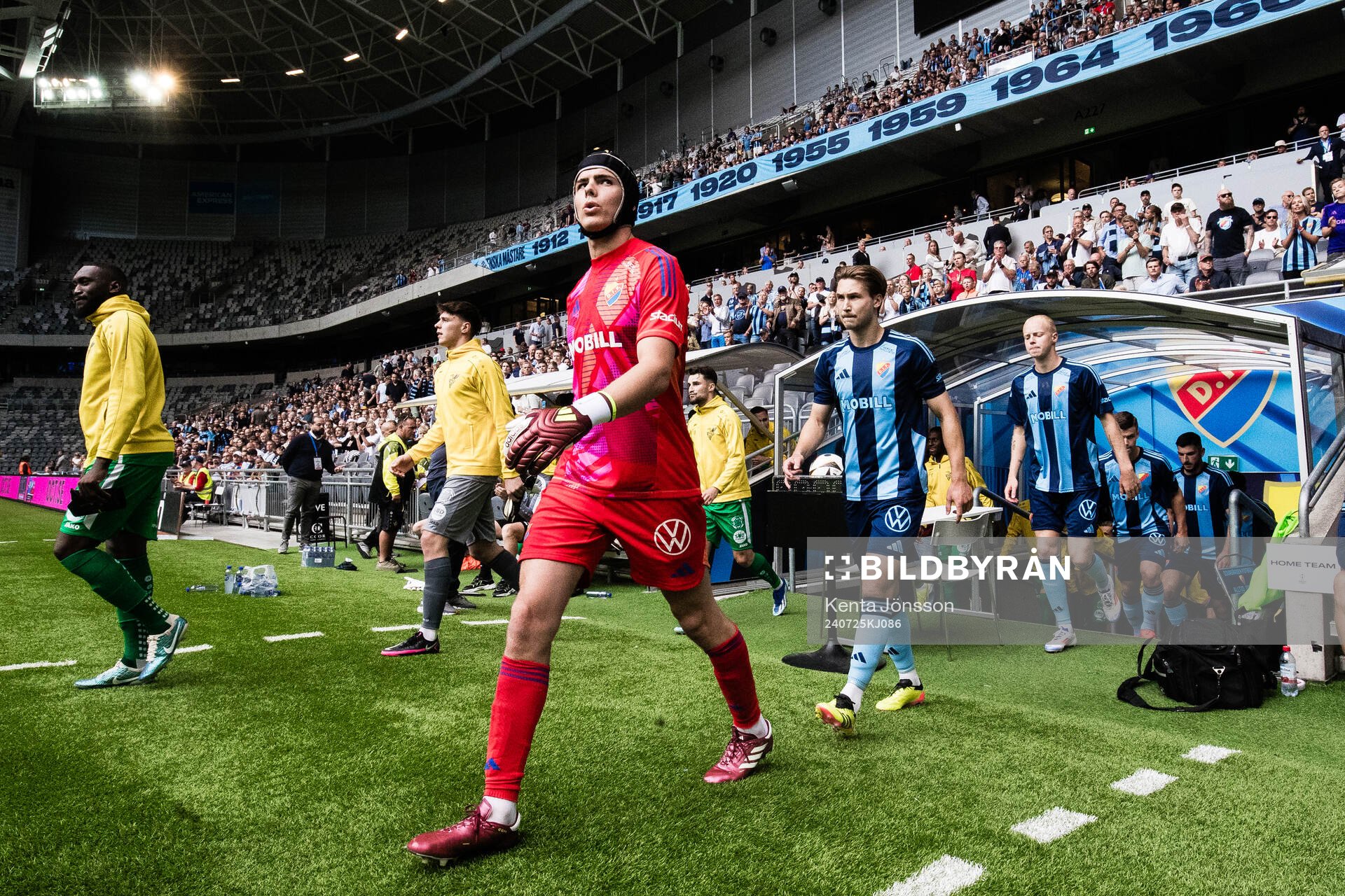 Goalkeeper Jacob Widell Zetterström of Djurgården