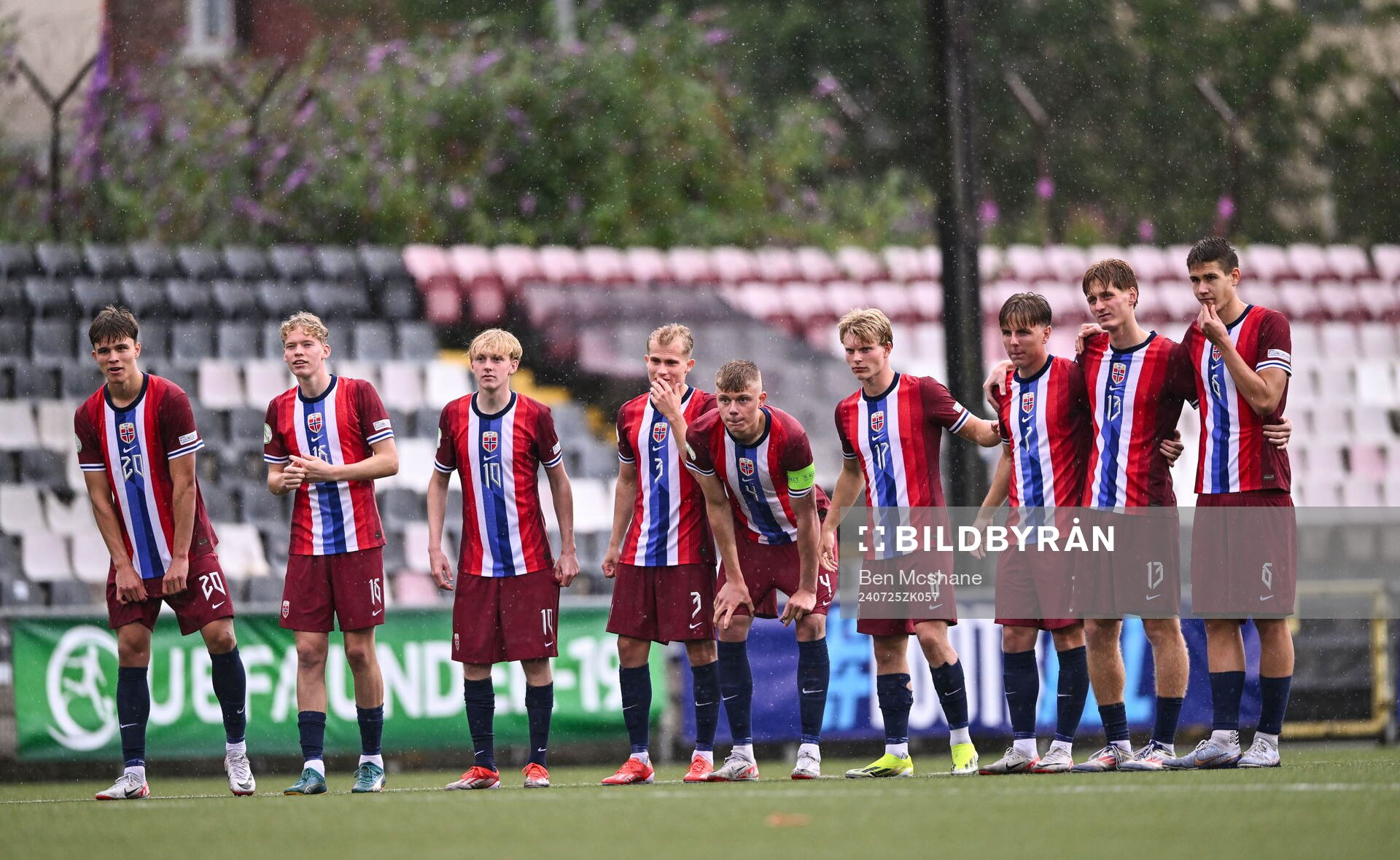 Norway players celebrate