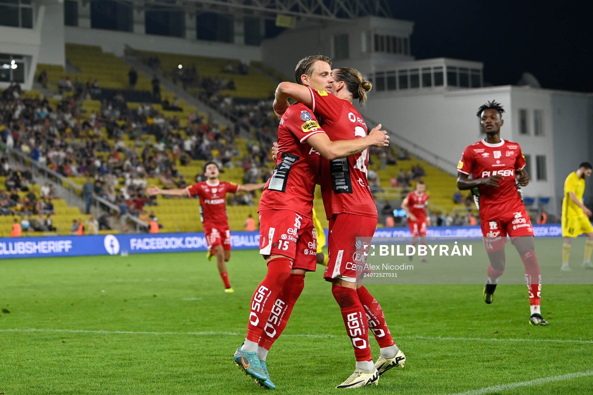 Simon Hedlund of Elfsborg celebrates