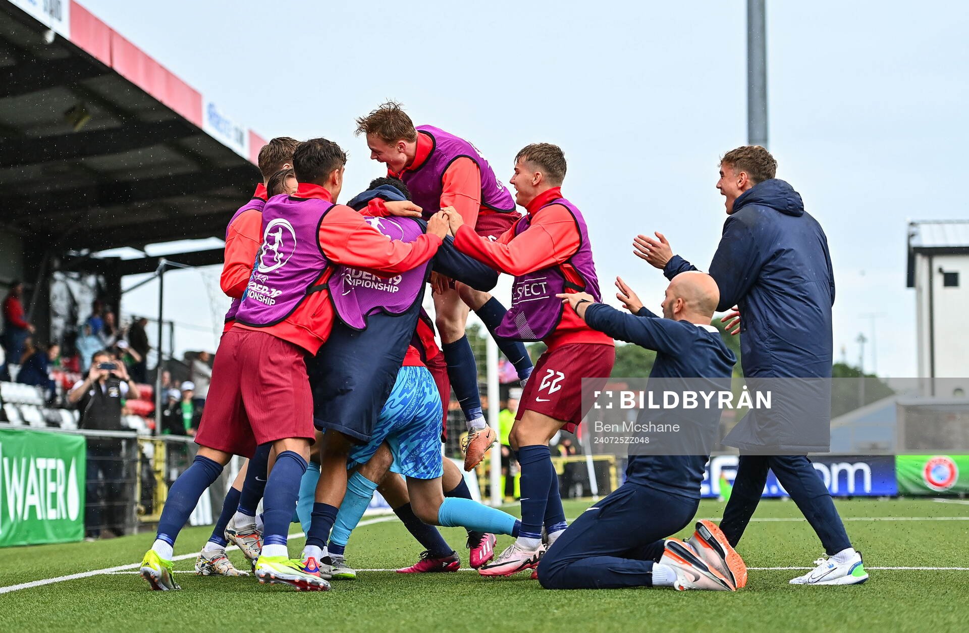 Norway players celebrate