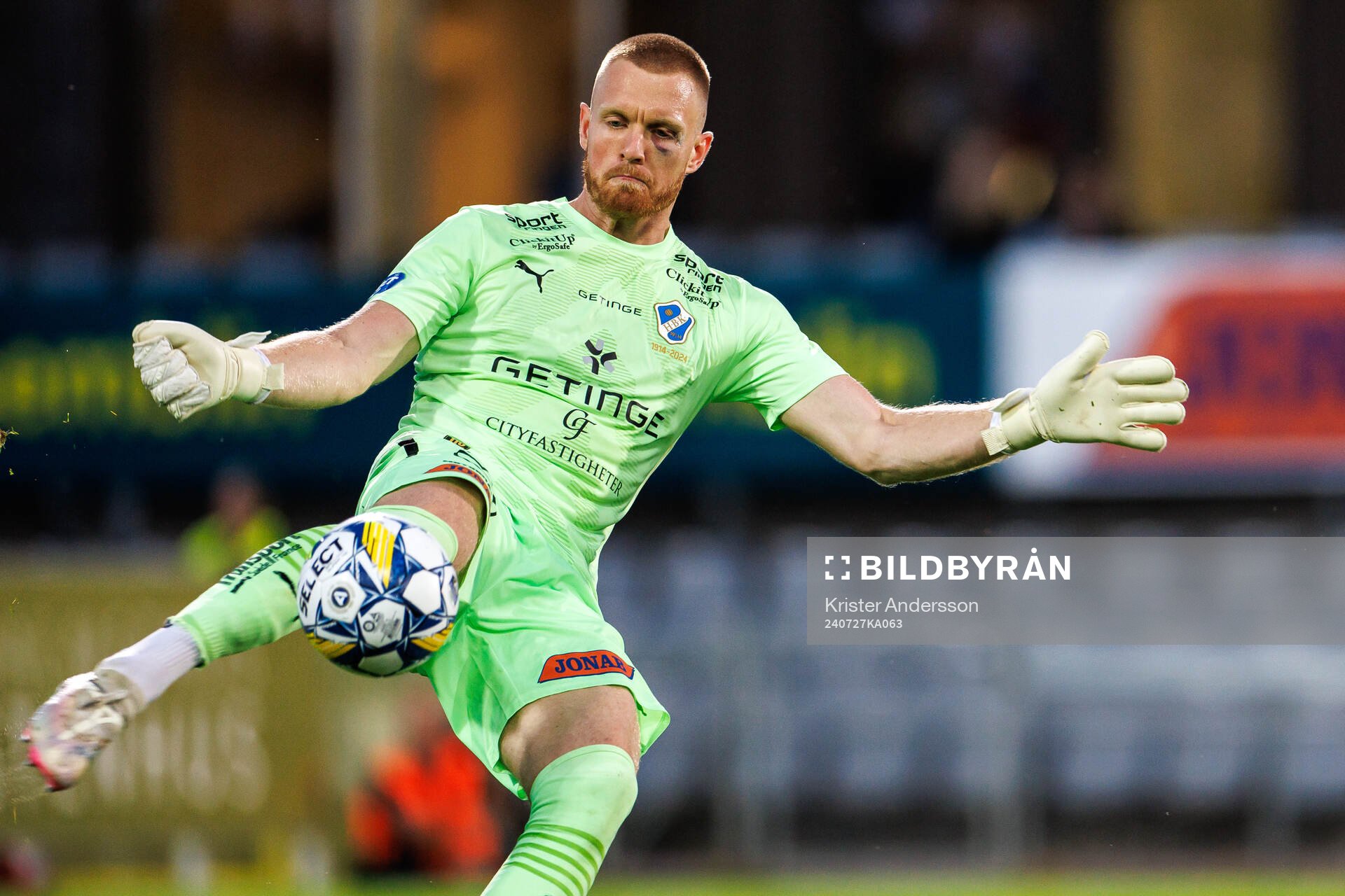 Halmstads målvakt Tim Erlandsson