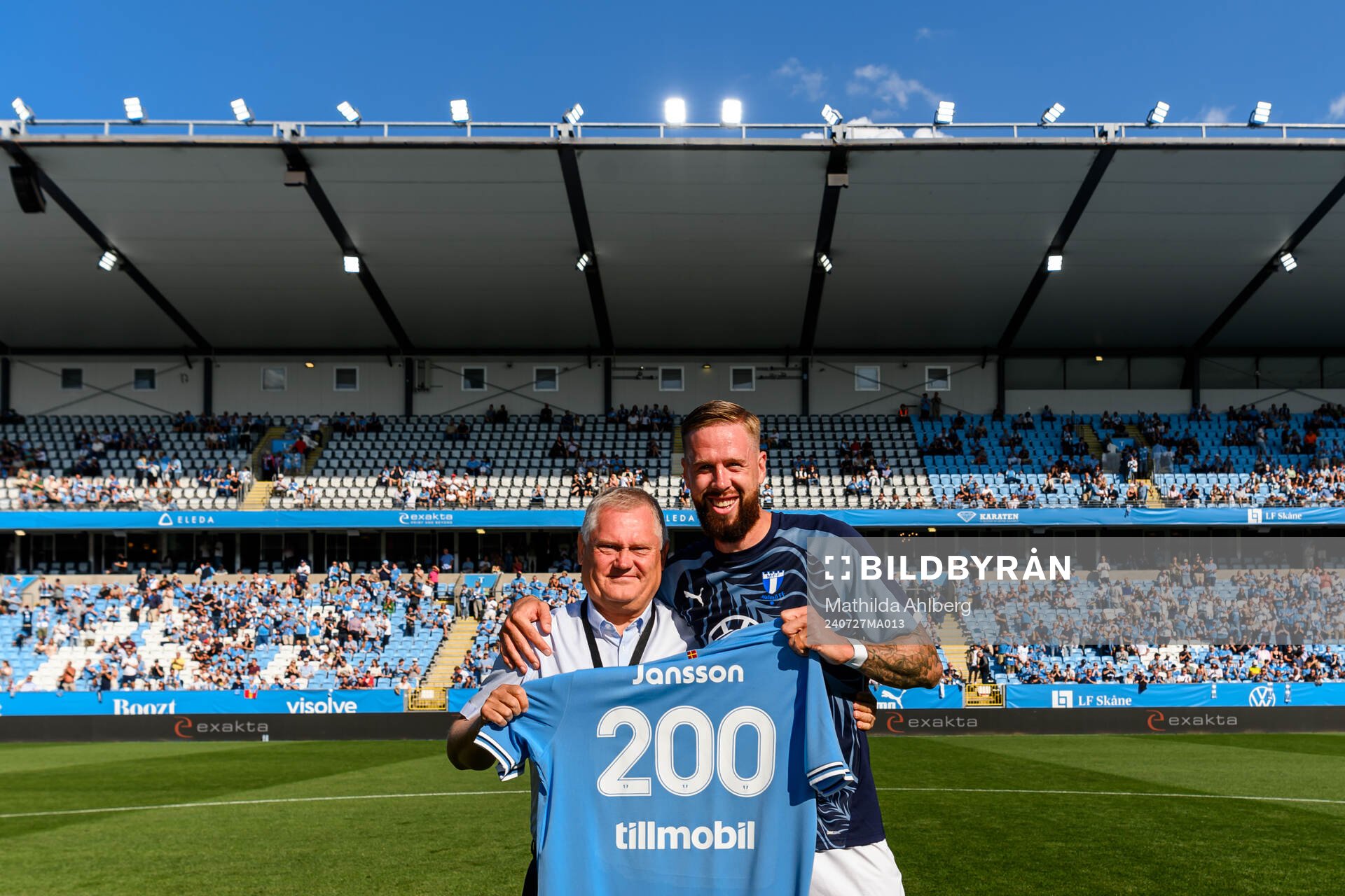 Malmö FFs Pontus Jansson uppmärksammas