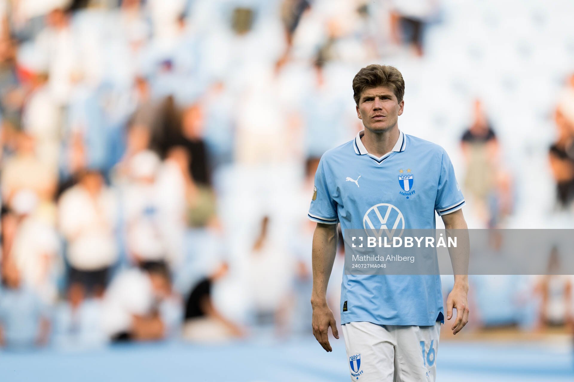Malmö FFs Oliver Berg deppar