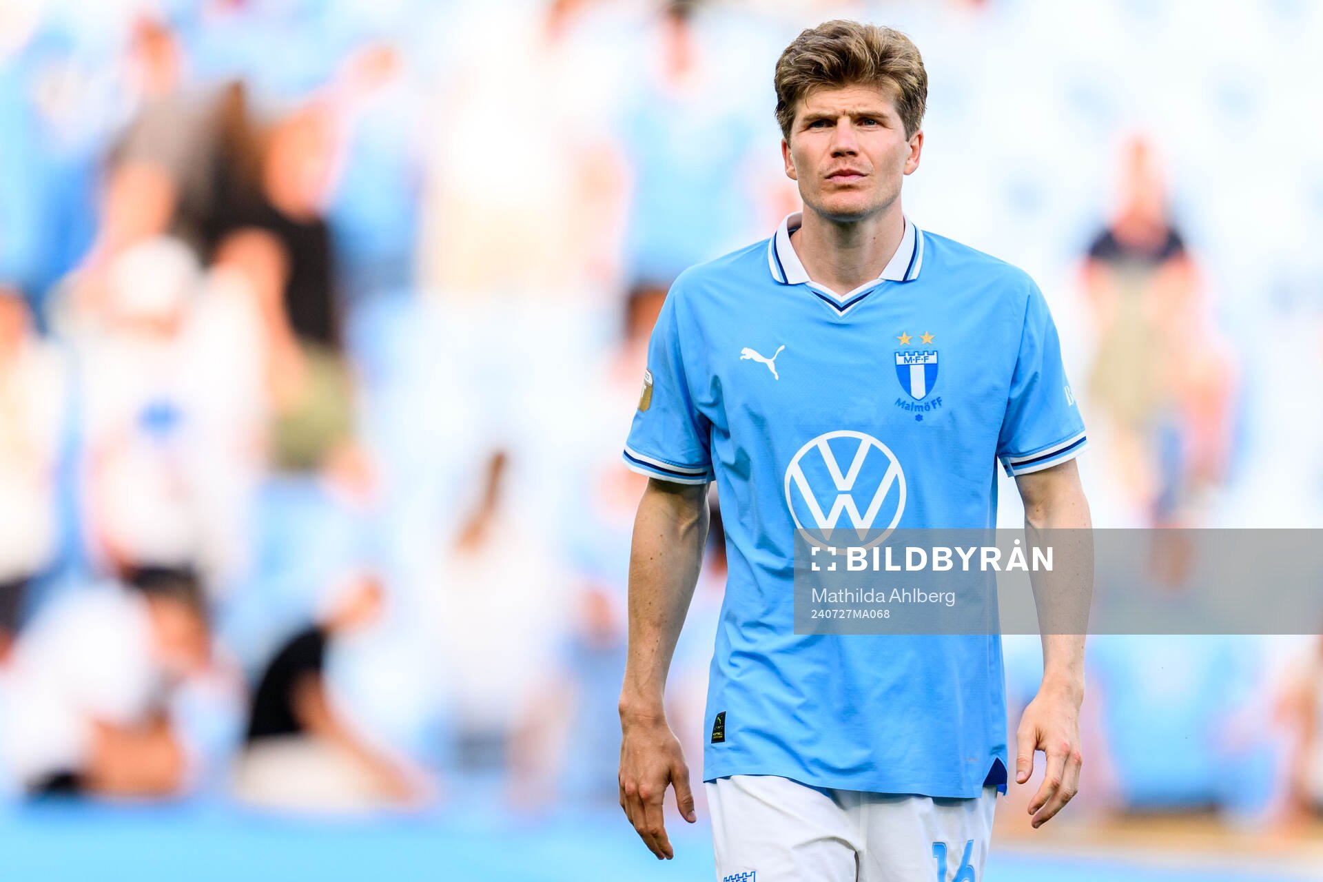 Malmö FFs Oliver Berg deppar