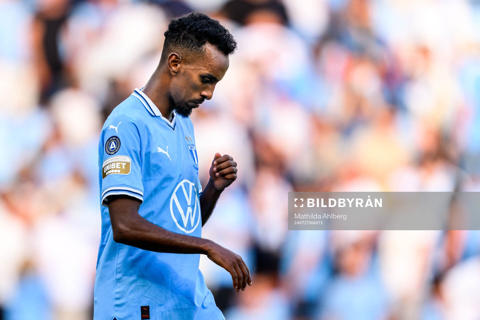 Malmö FFs Taha Ali deppar