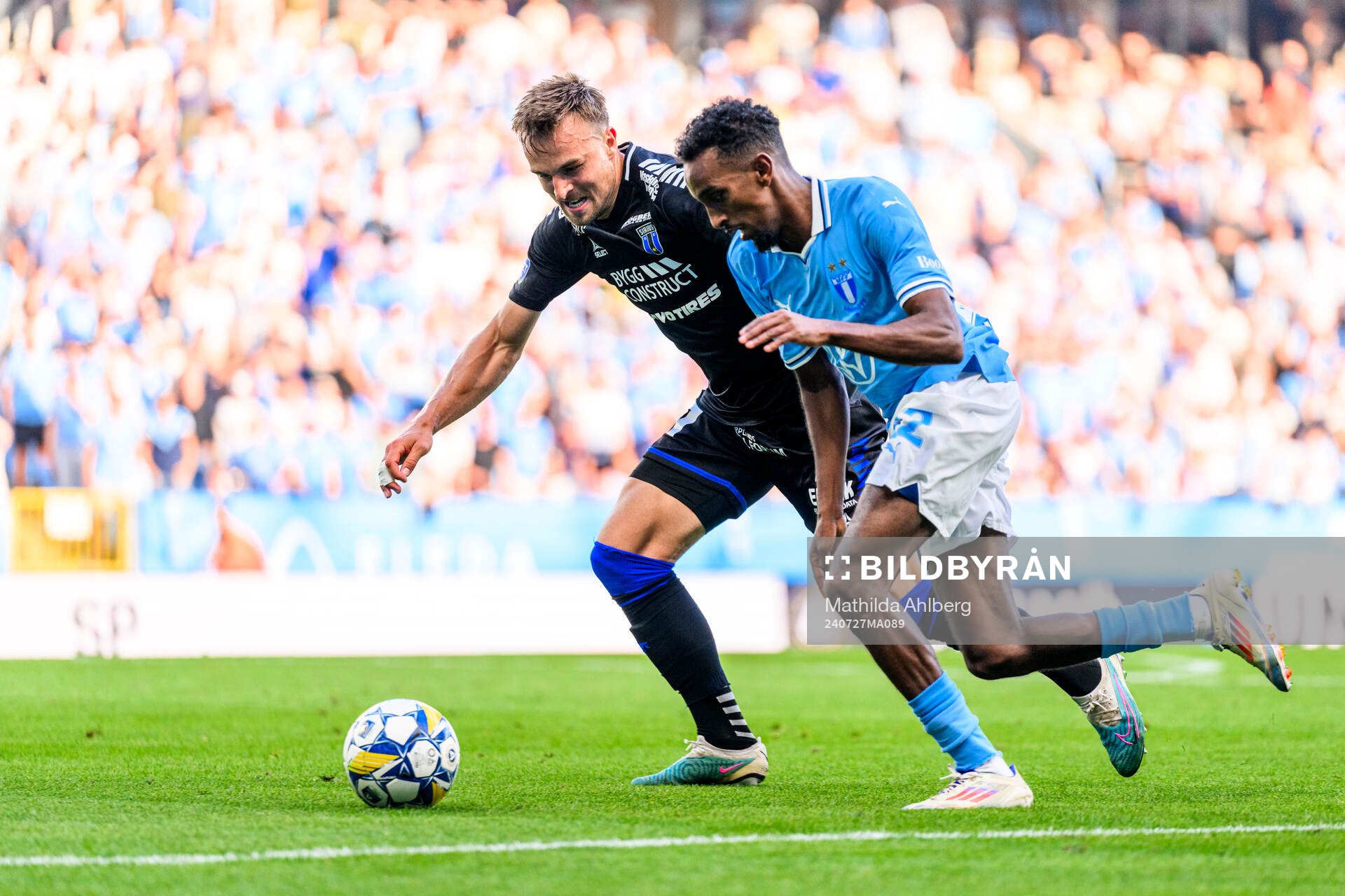 Sirius Henrik Castegren och Malmö FFs Taha Ali