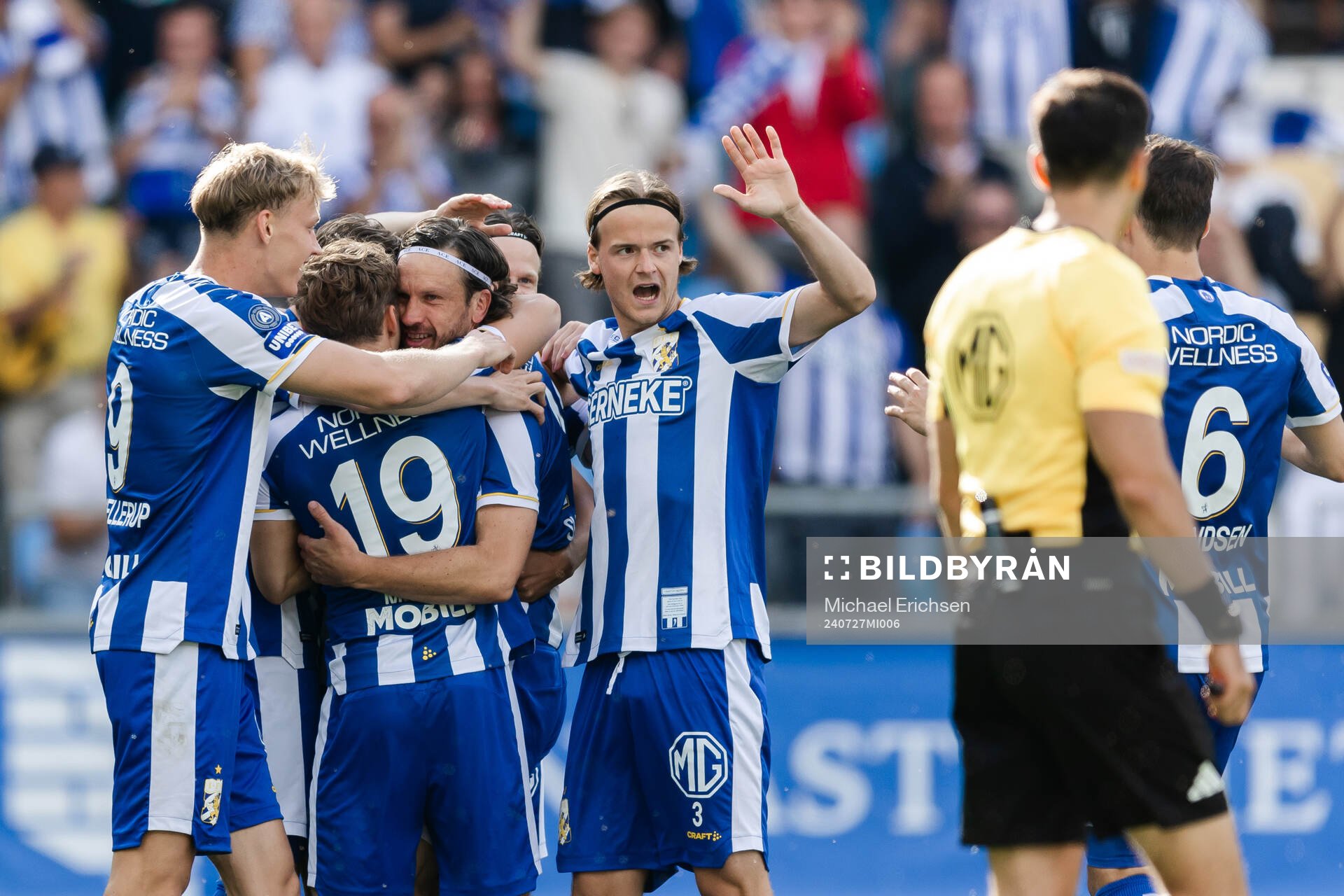 IFK Göteborgs Gustav Svensson jublar