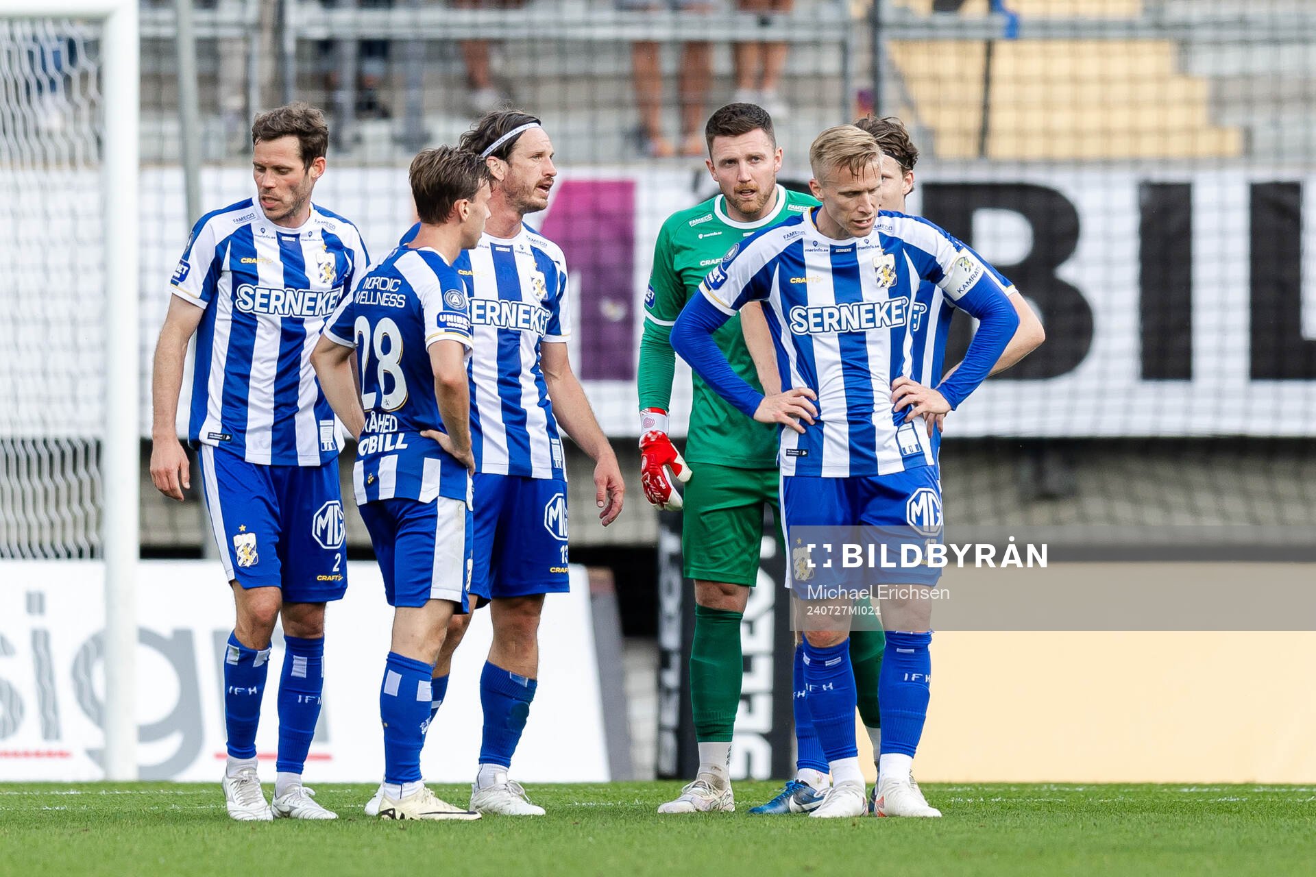 IFK Göteborgs spelare deppar