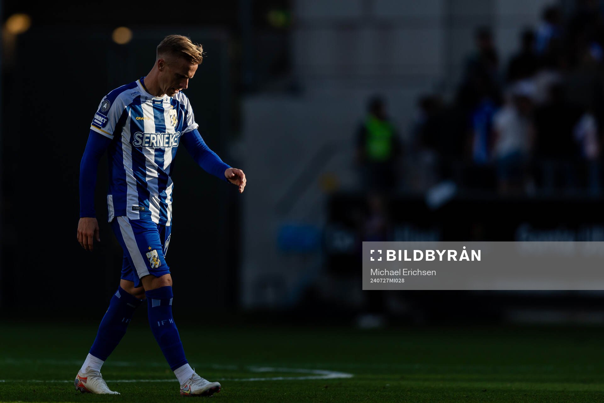 IFK Göteborgs Oscar Wendt deppar