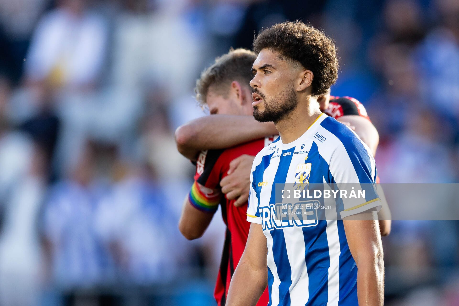 IFK Göteborgs Thomas Santos deppar