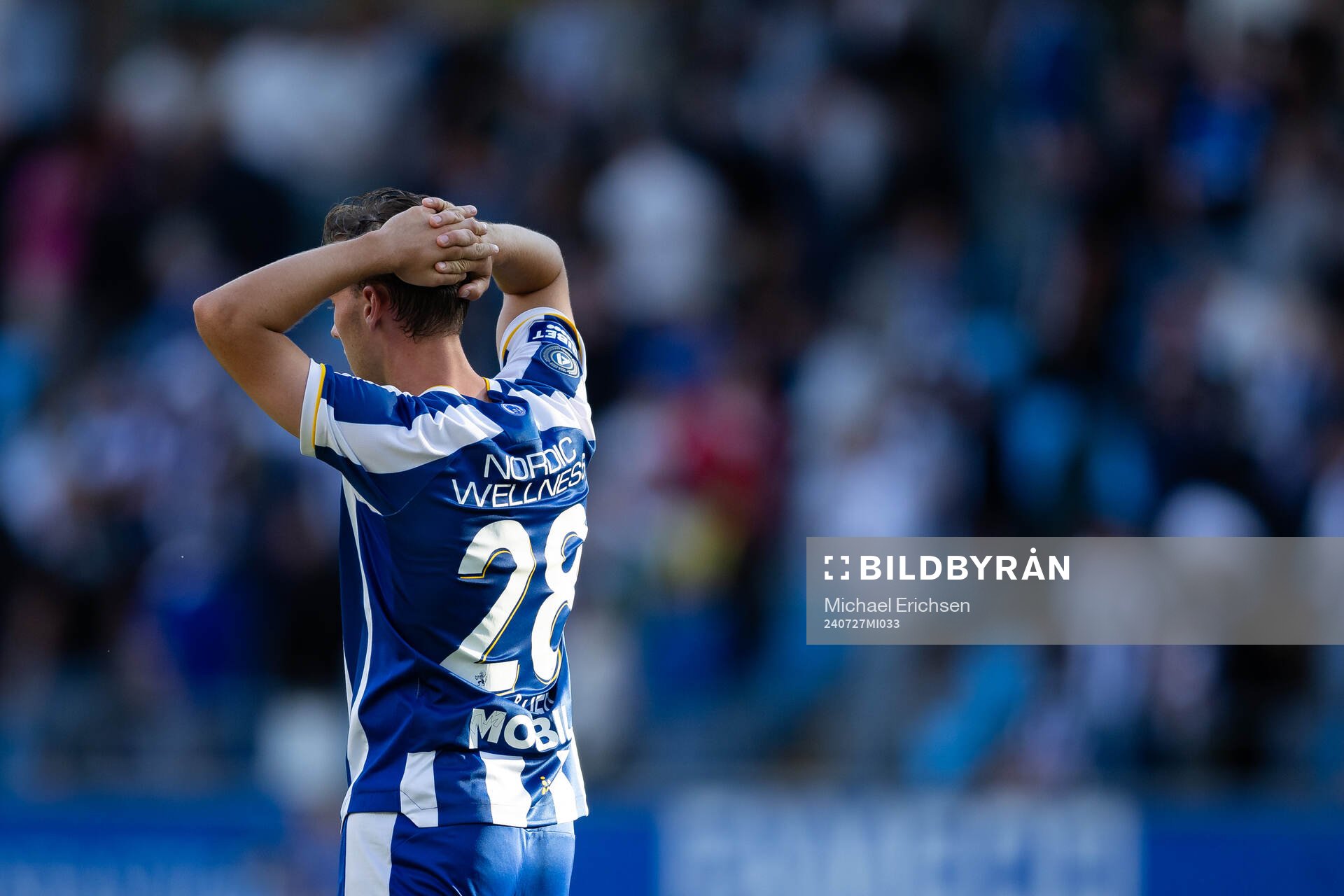 IFK Göteborgs Lucas Kåhed deppar