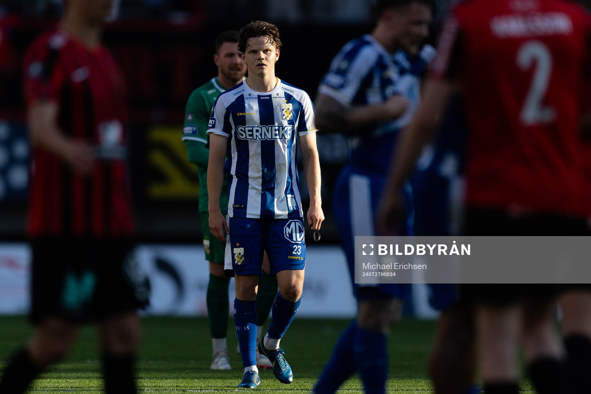 IFK Göteborgs Kolbeinn Thordarson deppar